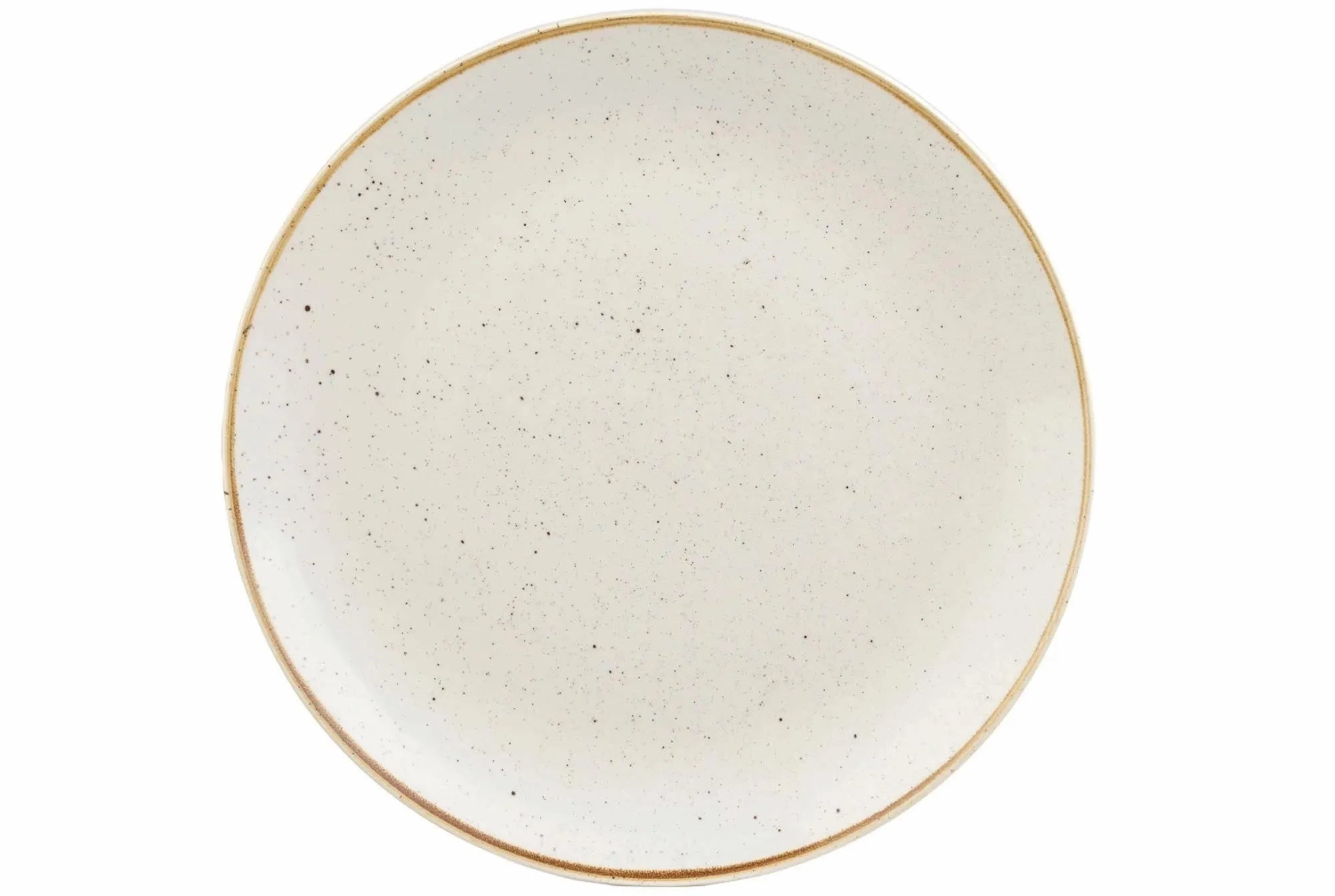 Stonecast Barley White Coupe Teller flach 26cm - KAQTU Design