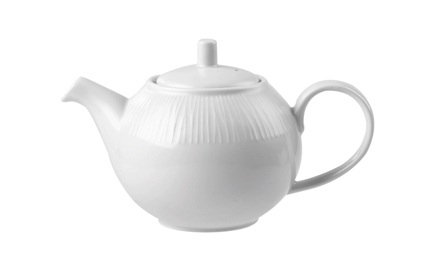 Stilvolle Kaffeekanne aus der Bamboo White Kollektion von Churchill, ideal für servierfertigen Kaffee, vereint modernes Design mit praktischer Handhabung.