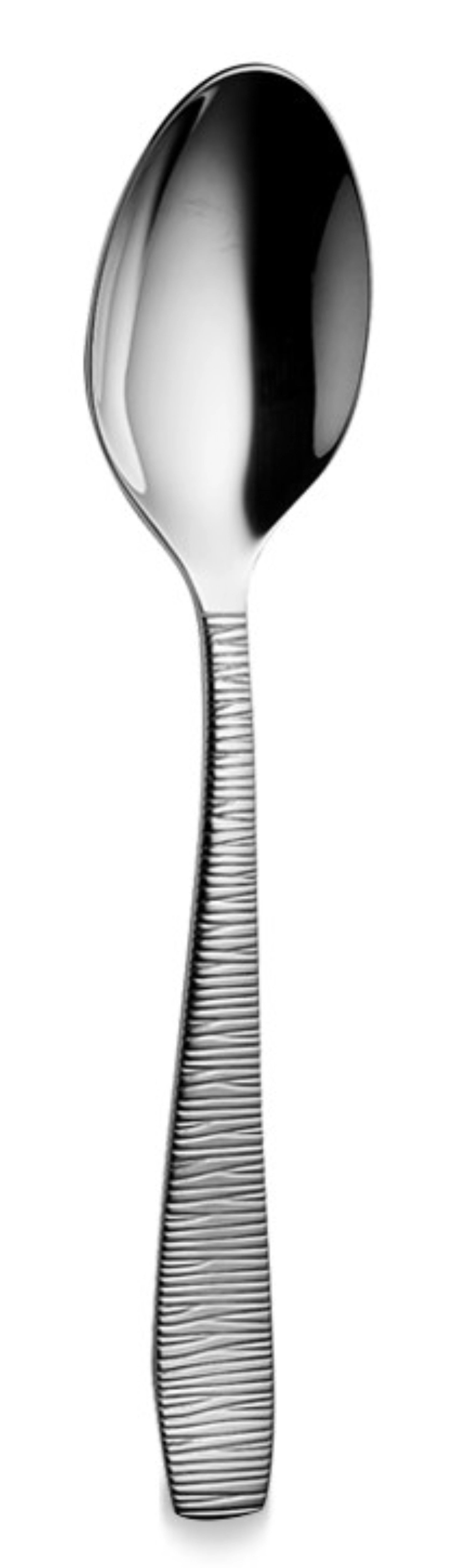 Eleganter 18,2 cm langer Dessertlöffel aus nachhaltigem Bambus von Churchill, perfekt für feine Desserts und umweltfreundliche Anlässe.