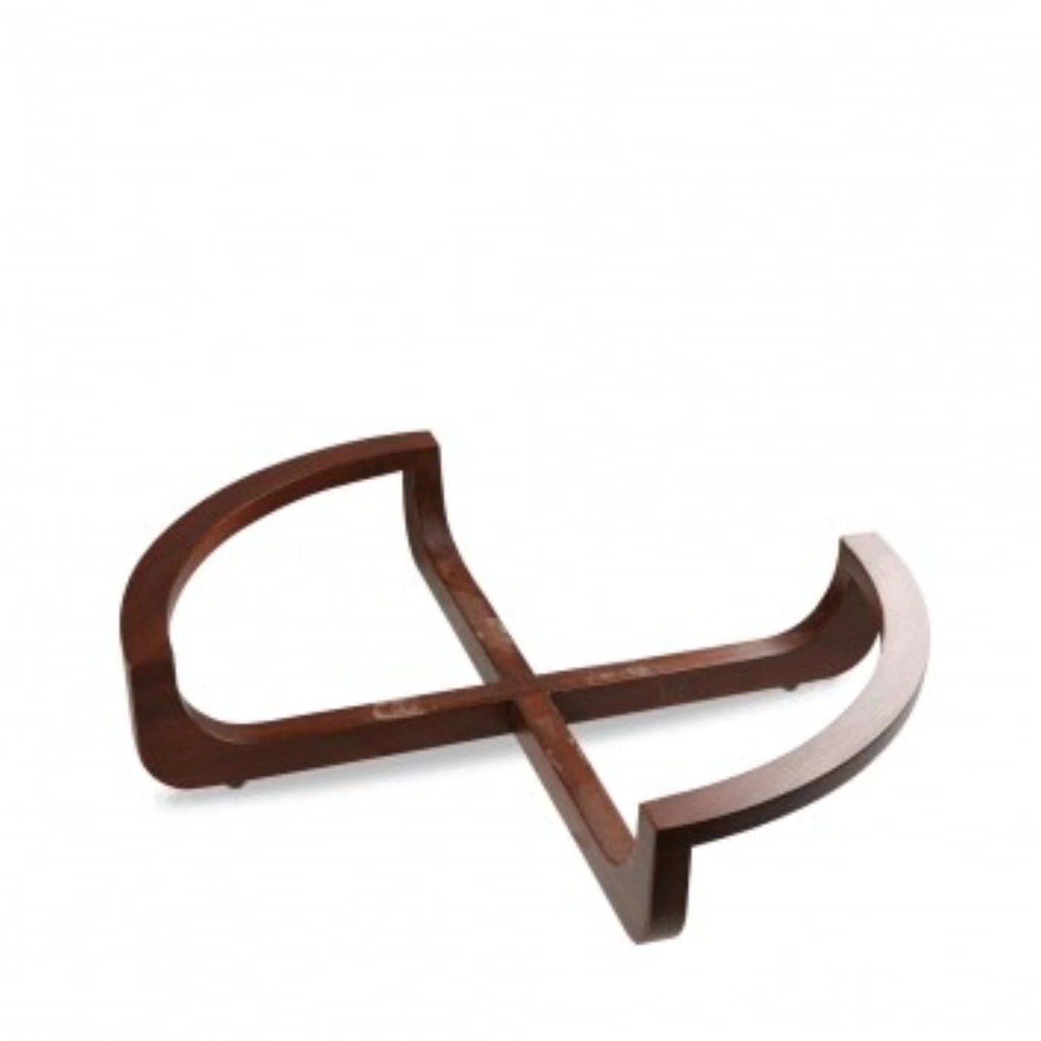 Großer rechteckiger Topfuntersetzer aus Akazienholz, 41x31cm, H9.2cm, ideal zum Schutz von Oberflächen und für eine elegante Tischpräsentation.
