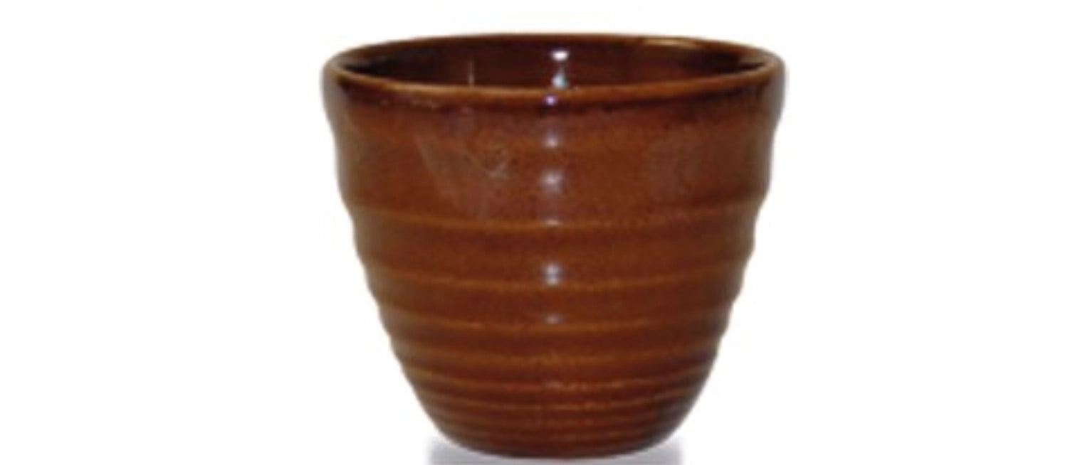 Bit on the Side Cinnamon Brown Becher geriffelt 11cl