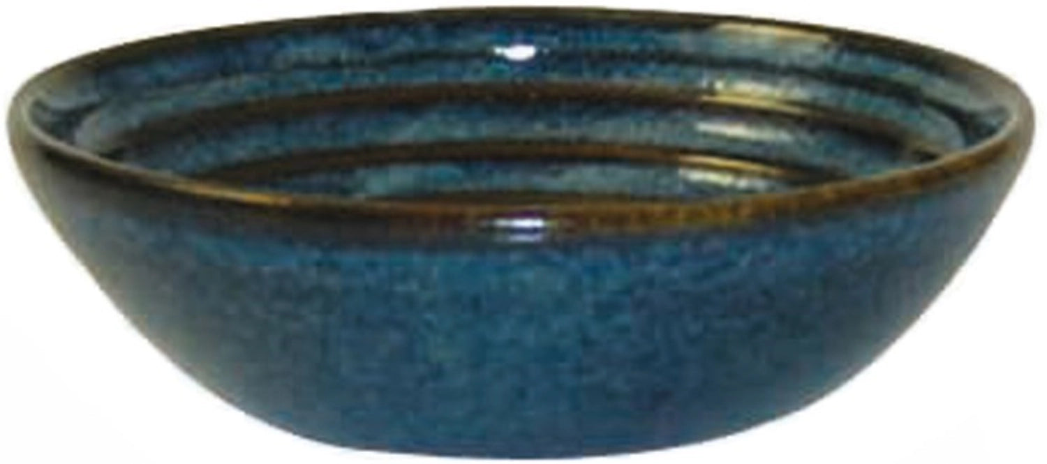 Stilvolle 14cl Schale in leuchtendem Sapphire Blue von Churchill, ideal für kreative Anrichteideen und besondere Anlässe.