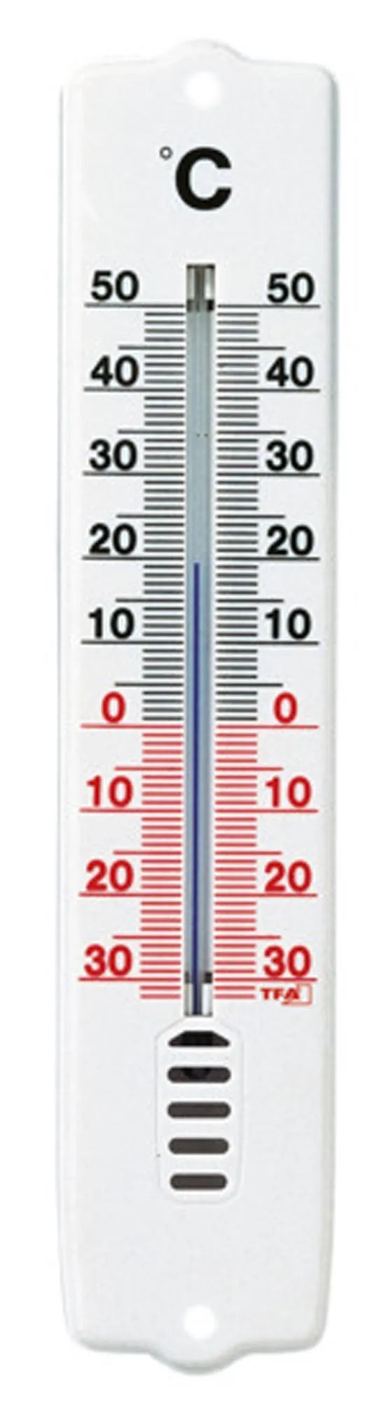 Innen Aussenthermometer Kunststoff 20.7 cm in  präsentiert im Onlineshop von KAQTU Design AG. Thermometer ist von TFA