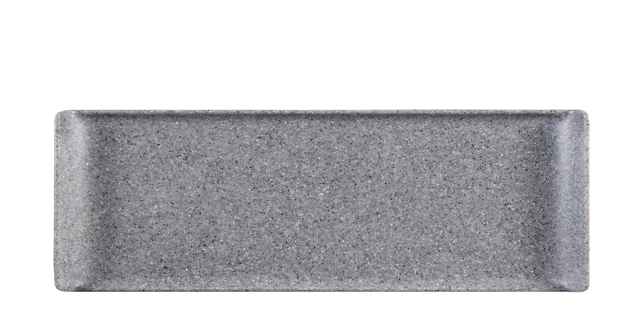 Alchemy Melamin Granite Grey Tablett 56x15.3cm - KAQTU Design