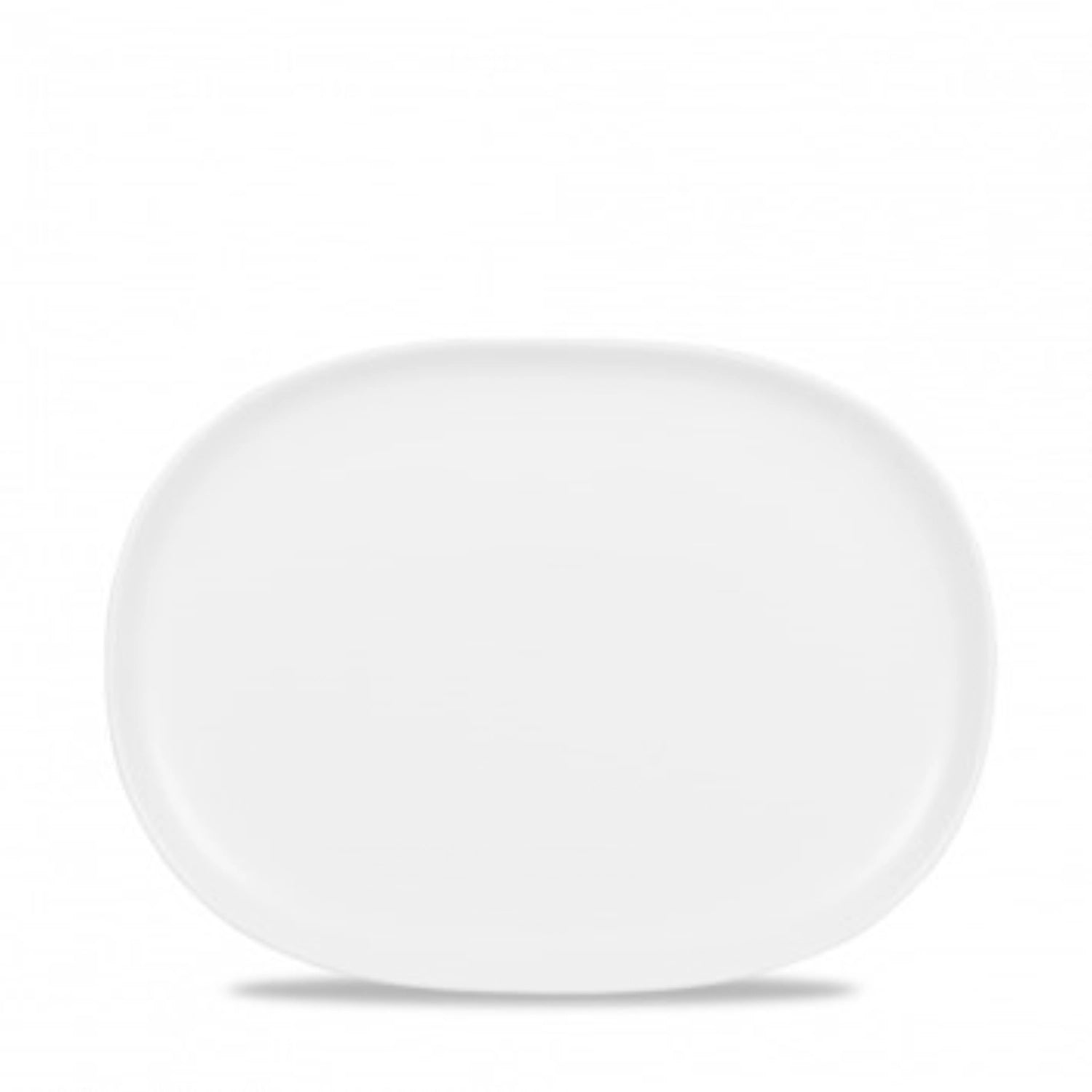 Eleganter ovaler Teller Alchemy Moonstone von Churchill, 16,7 x 22,5 cm, perfekt für stilvolle Anlässe und kreative Präsentationen.