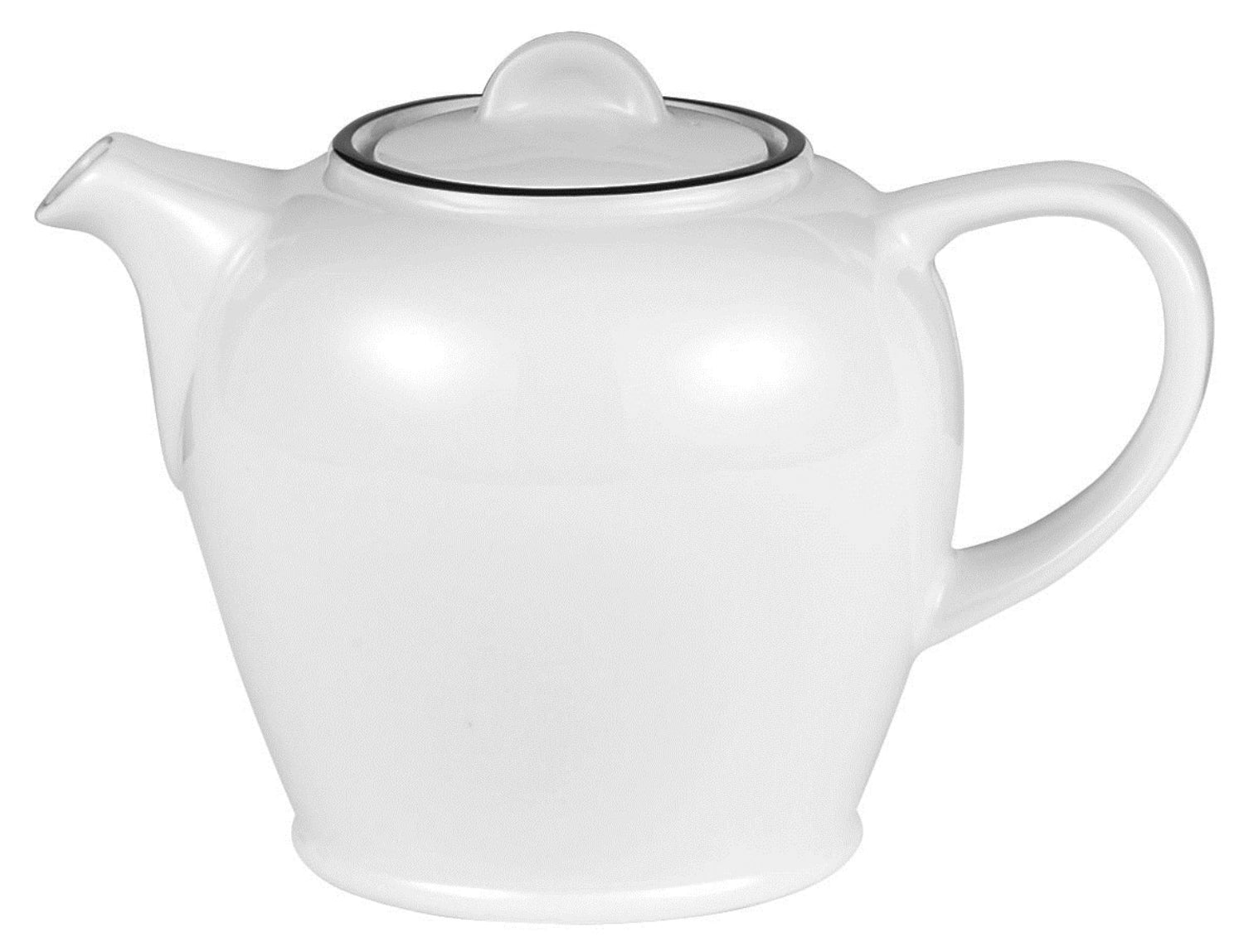 Stilvolle Alchemy Mono Kaffeekanne von Churchill, 11 cm hoch, 51,1 cl, ideal für Kaffee und Teeservice, aus robustem Material.