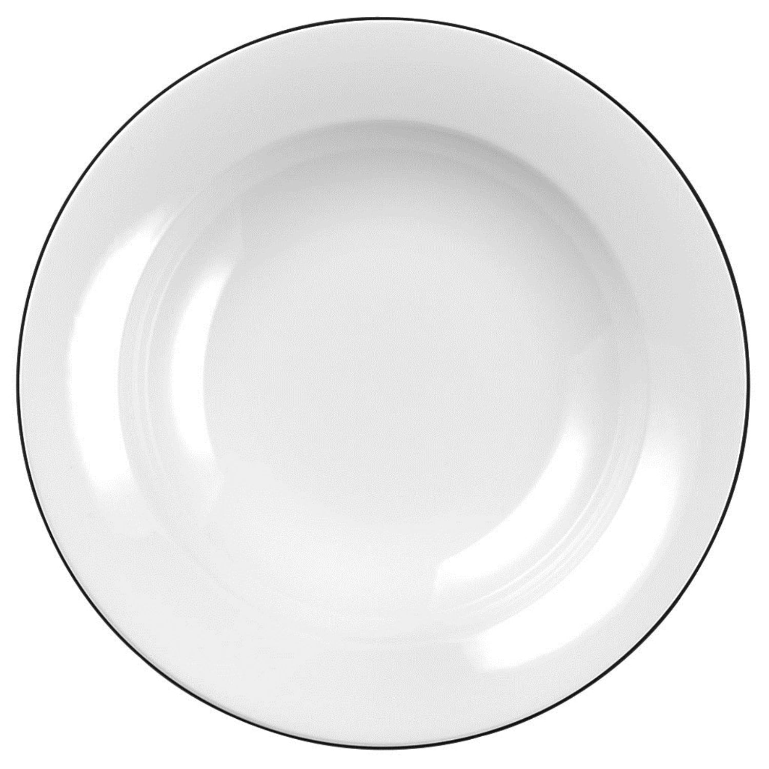 Runder Alchemy Mono Pastateller von Churchill, 30,5 cm, 79,7 cl, ideal für ansprechende Pasta-Präsentationen und festliche Anlässe.