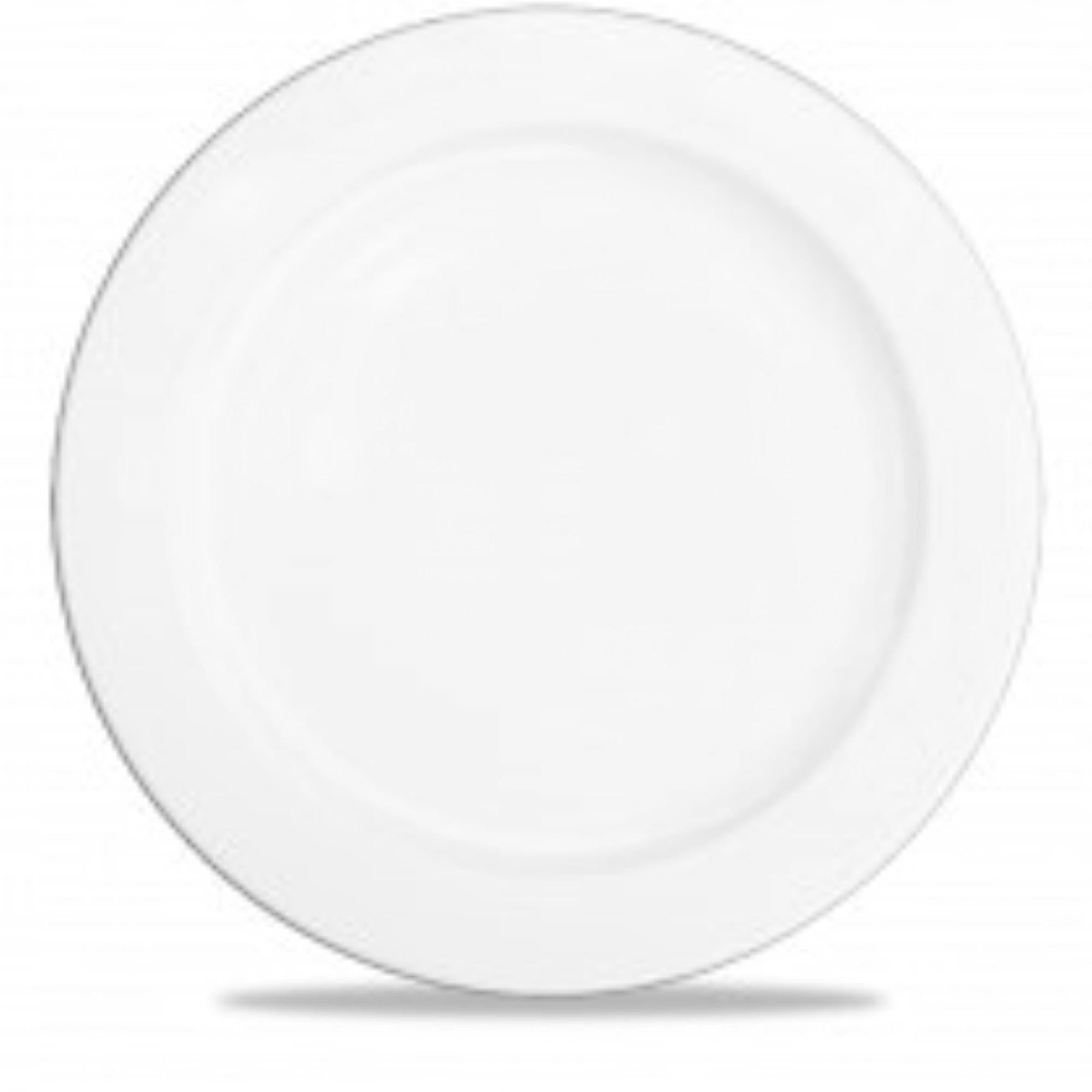 Eleganter 33cm Alchemy Teller von Churchill: Hochwertiges Porzellan, langlebig, mikrowellen- und spülmaschinenfest. Perfekt für jede Tafel.