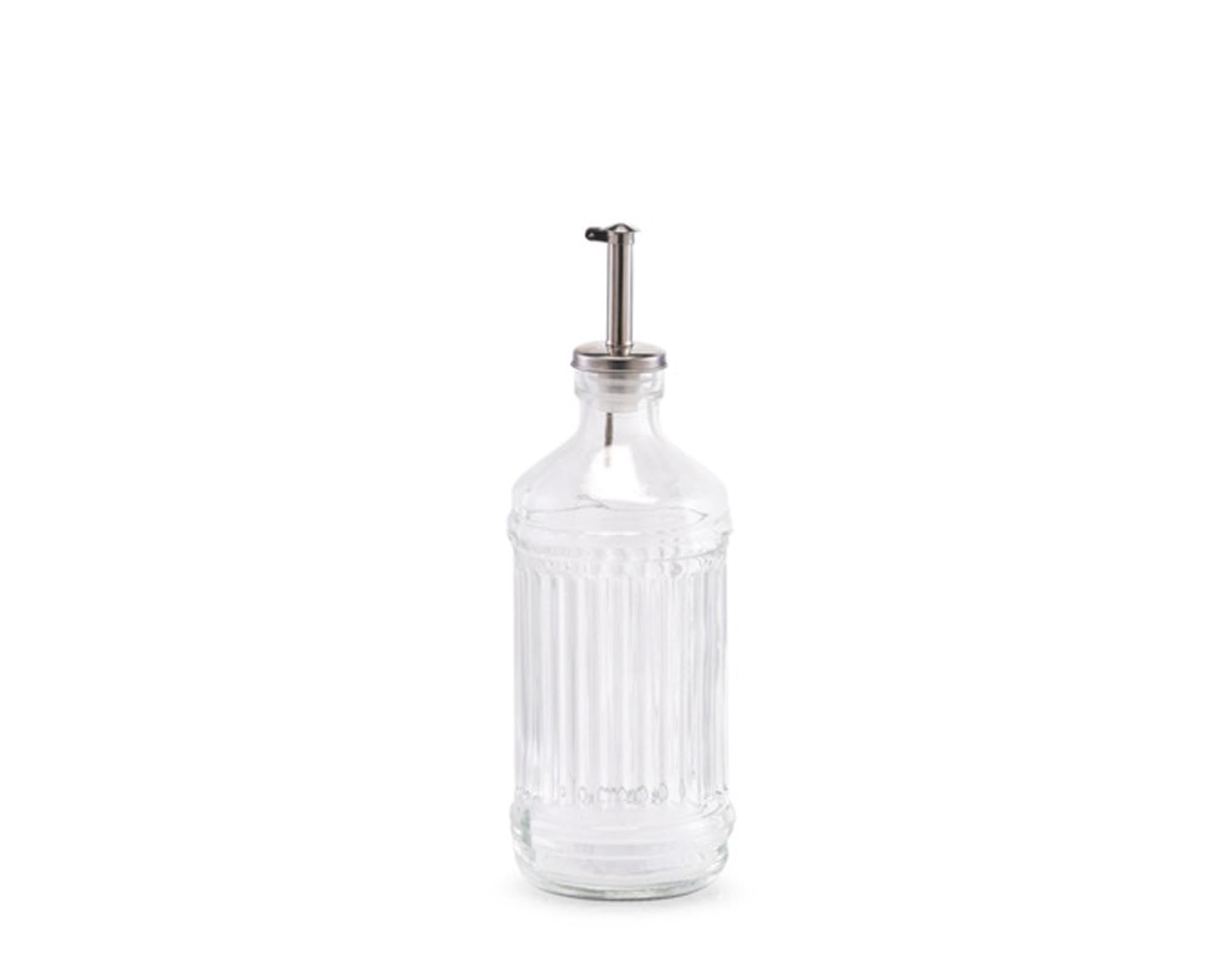 Essig- Ölflasche Glas 500ml 0248 7.8x 24 cm in  präsentiert im Onlineshop von KAQTU Design AG. Öl & Essig ist von ZELLER PRESENT