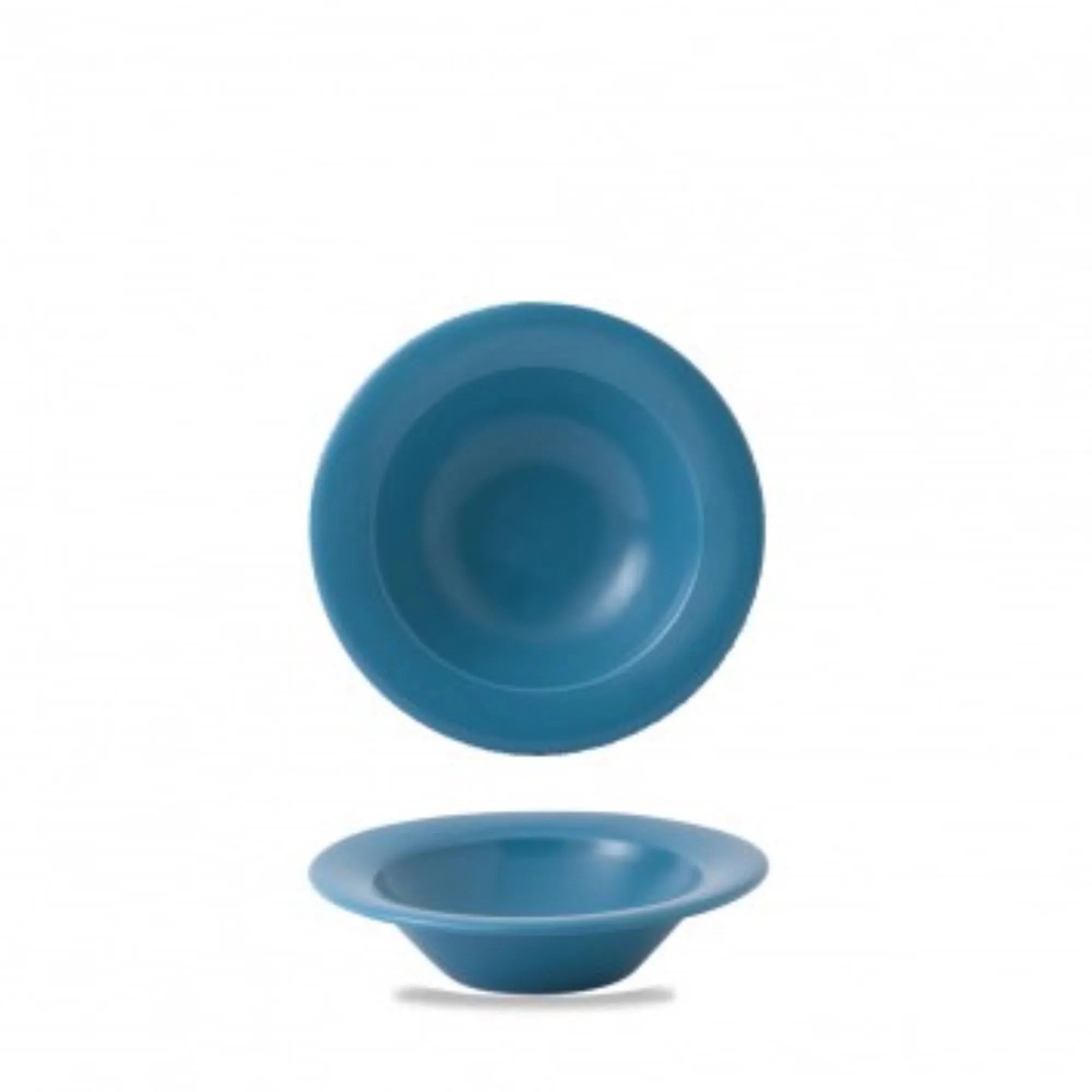 Future Care Blue Glaze Mid Rand Schüssel 16.5cm 19.9cl - KAQTU Design