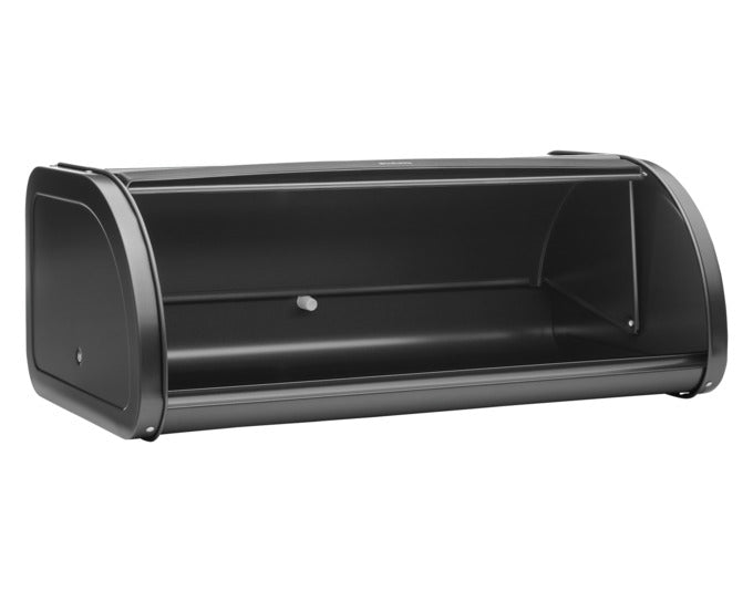 Moderner Rollbrotkasten in confident grey, 44.5x26.2x17.3 cm, ideal zur Aufbewahrung von Brot und Gebäck, platzsparend und stilvoll.