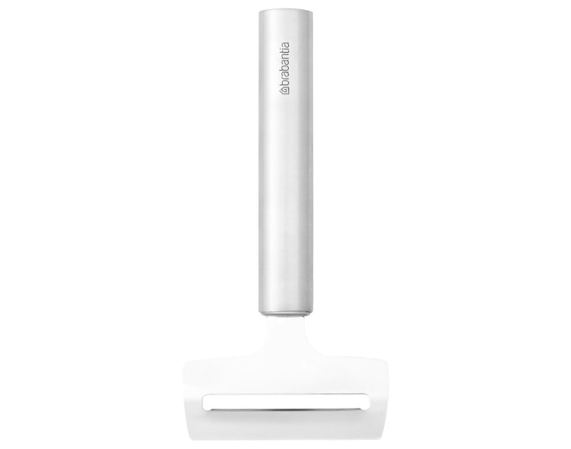 Eleganter Käsehobel von BRABANTIA für müheloses Schneiden von Weichkäse. Hochwertiger Edelstahl, ergonomischer Griff, spülmaschinenfest.