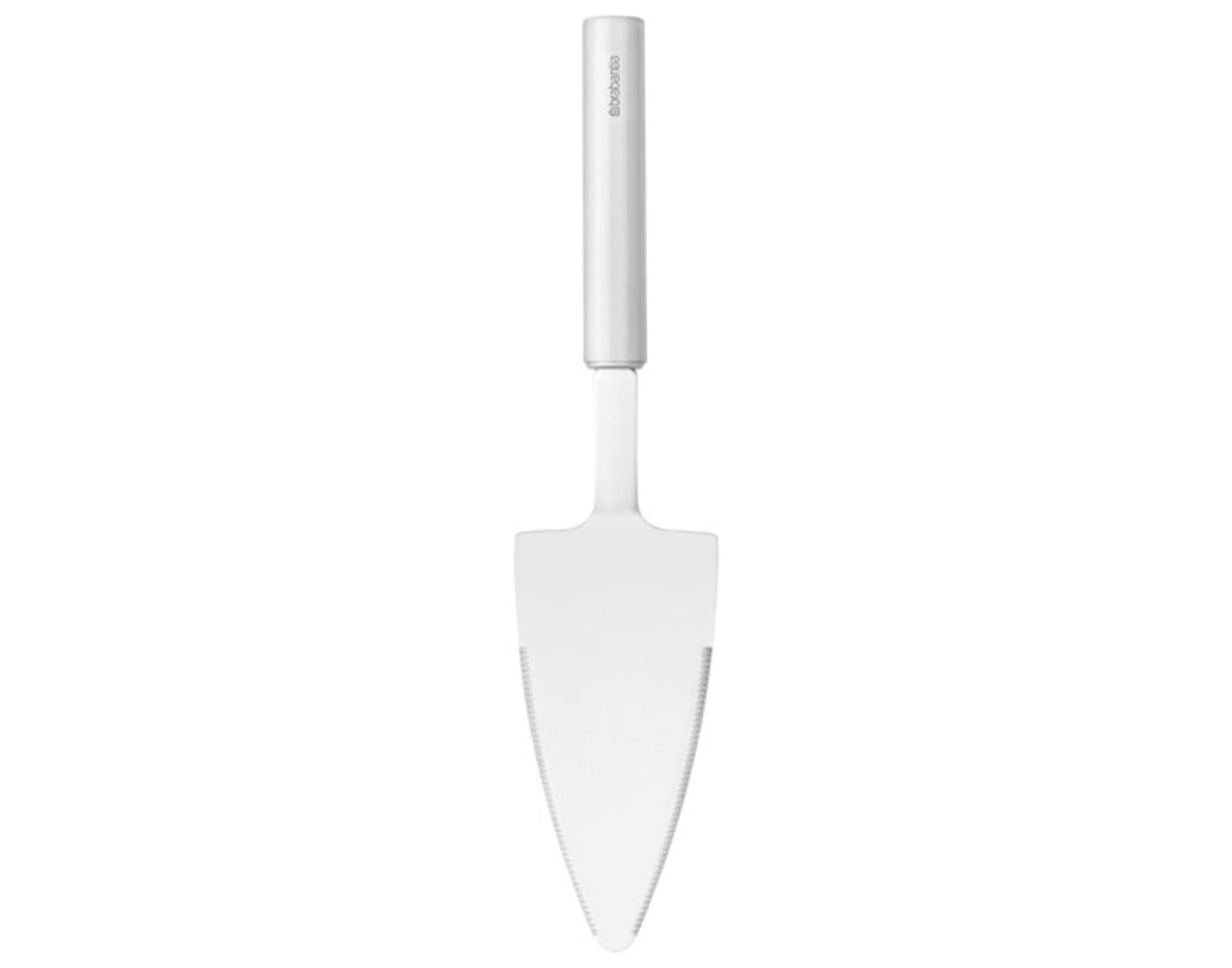 Eleganter BRABANTIA Tortenheber: Scharfe Edelstahlklinge, ergonomischer Griff, spülmaschinenfest. Perfekt für stilvolles Servieren.