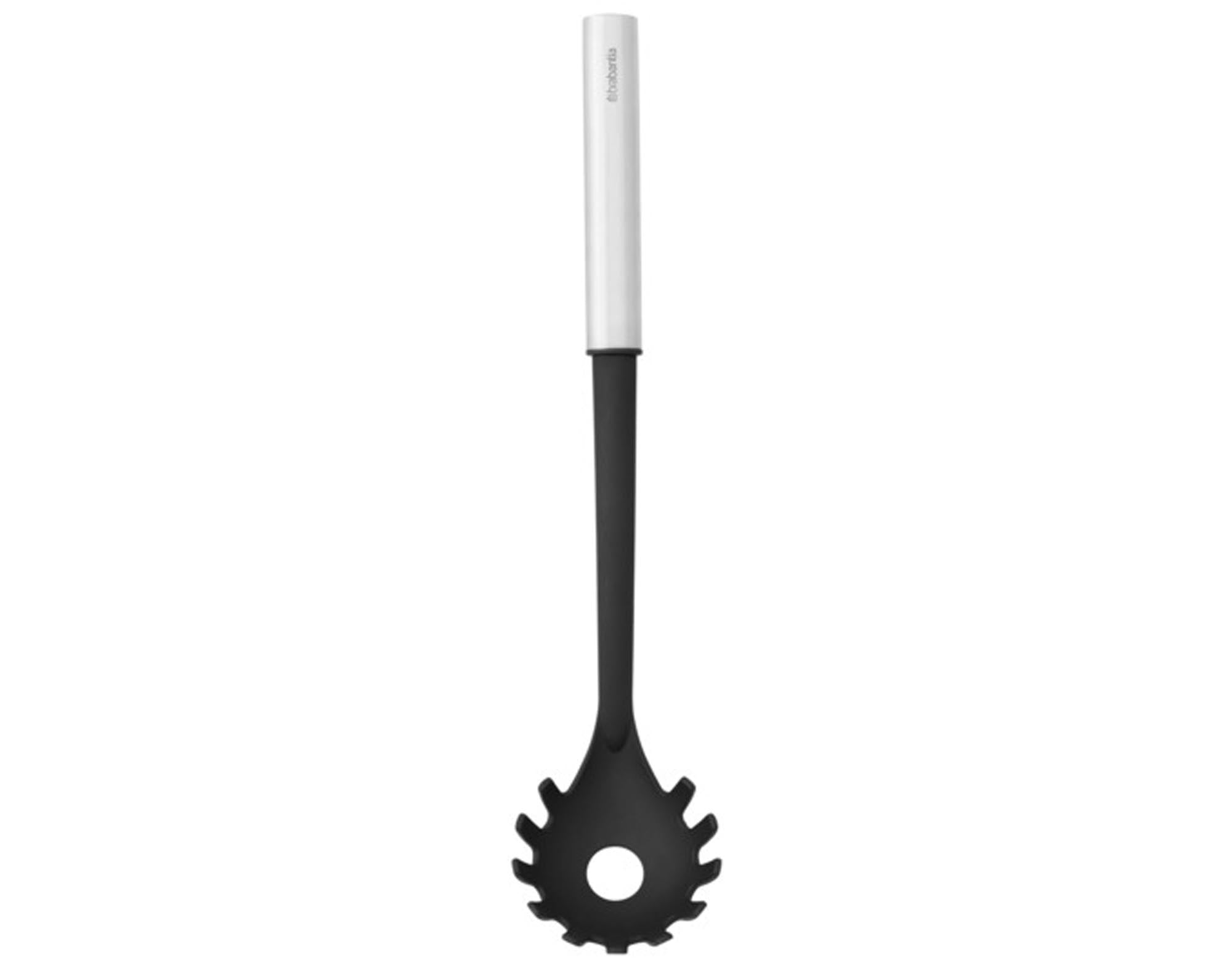 Der BRABANTIA Spaghettilöffel Profile Non-Stick: Ergonomisch, antihaftbeschichtet, robust und stilvoll – perfekt für Pasta-Liebhaber.