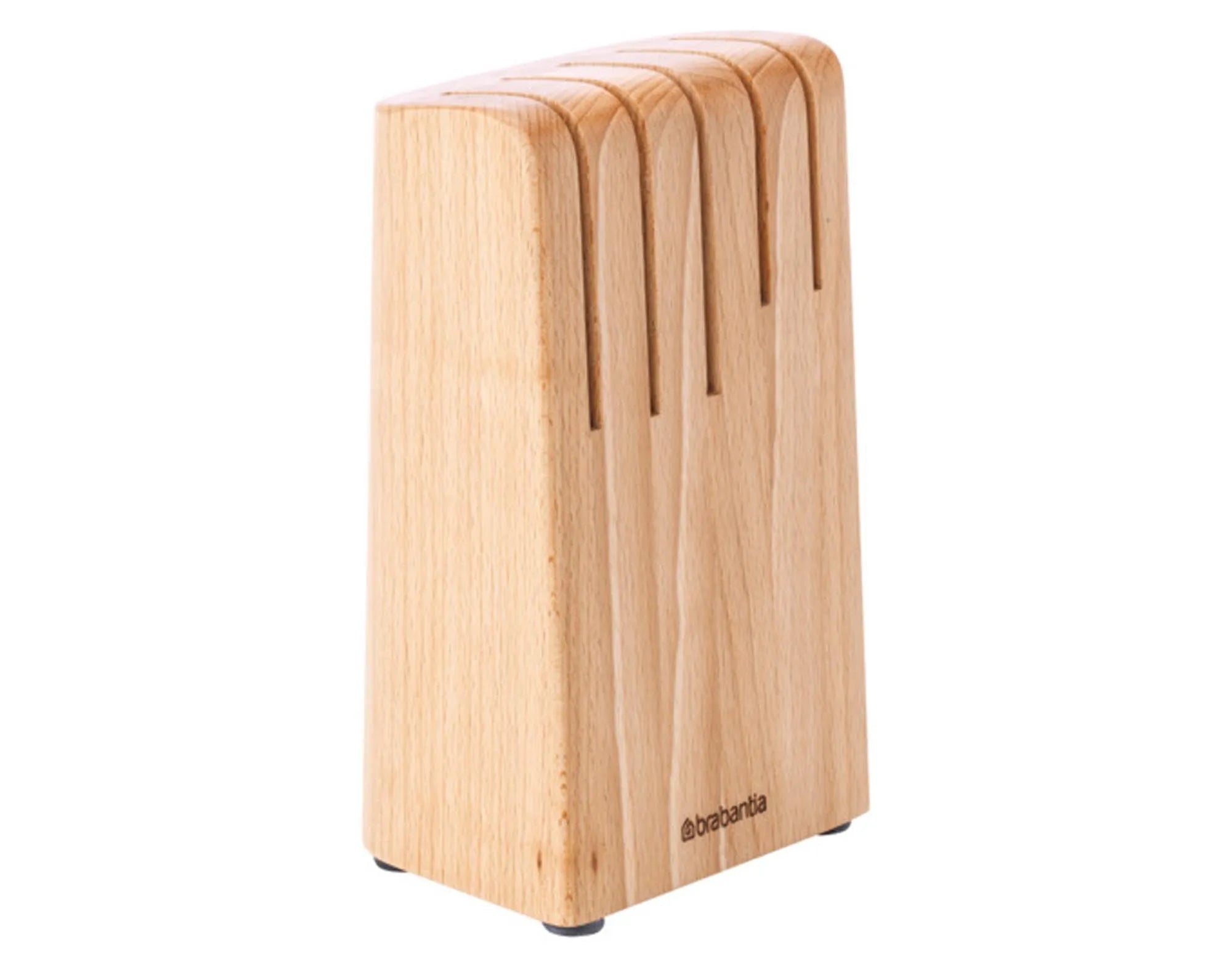 Messerblock Profile Holz leer in  präsentiert im Onlineshop von KAQTU Design AG. Küchenhelfer ist von BRABANTIA