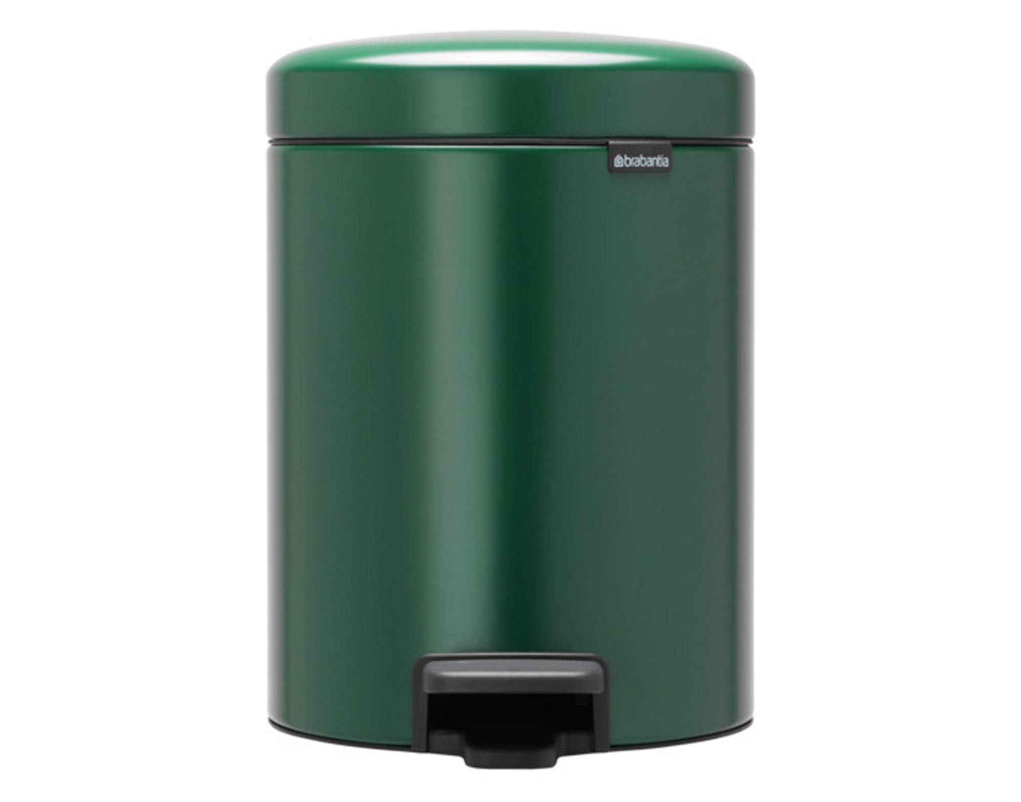 BRABANTIA Treteimer NewIcon pine green 5 l in  präsentiert im Onlineshop von KAQTU Design AG. Mülleimer ist von BRABANTIA