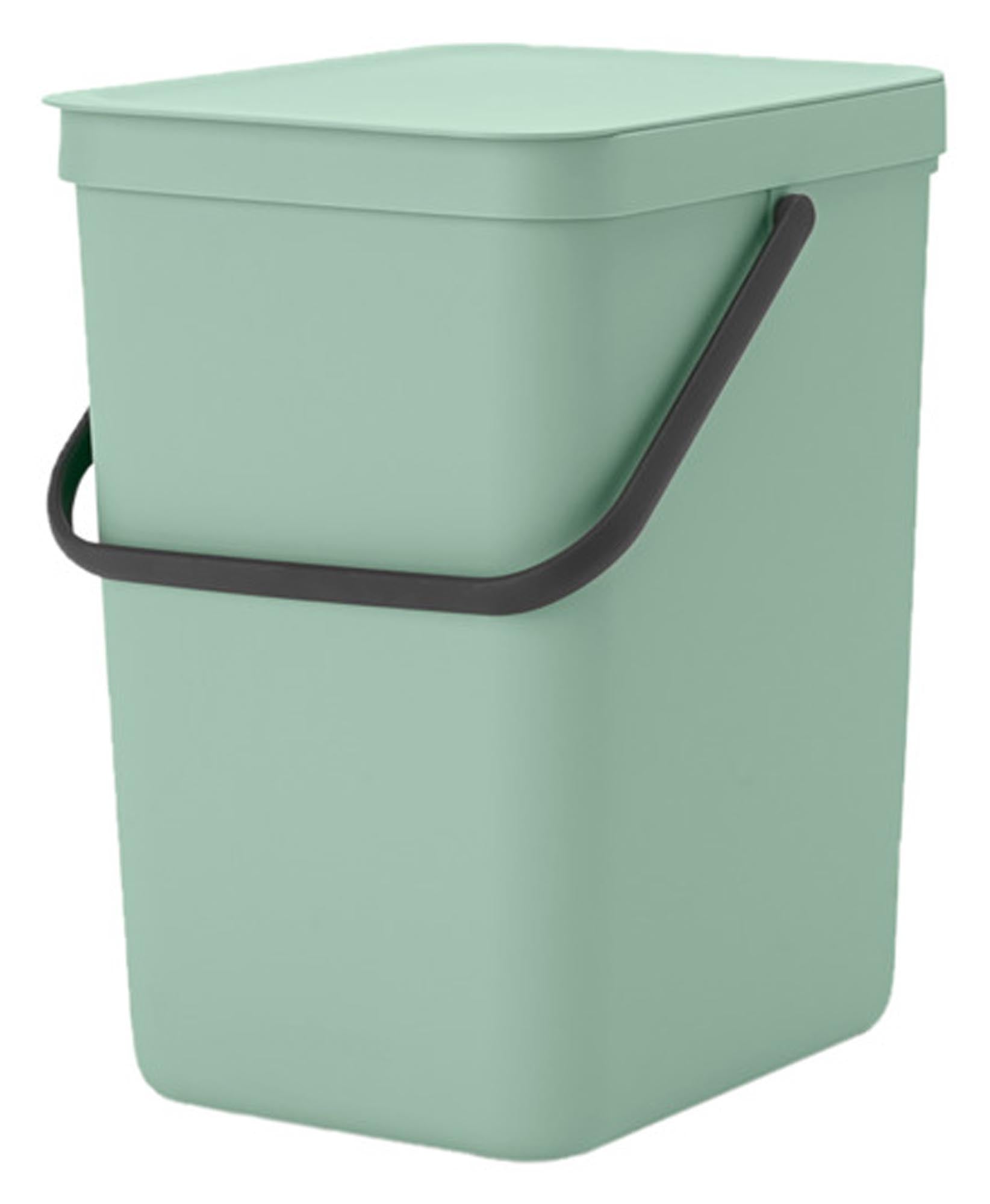 BRABANTIA Abfallbehälter Sort&Go jade green 25 l in  präsentiert im Onlineshop von KAQTU Design AG. Mülleimer ist von BRABANTIA