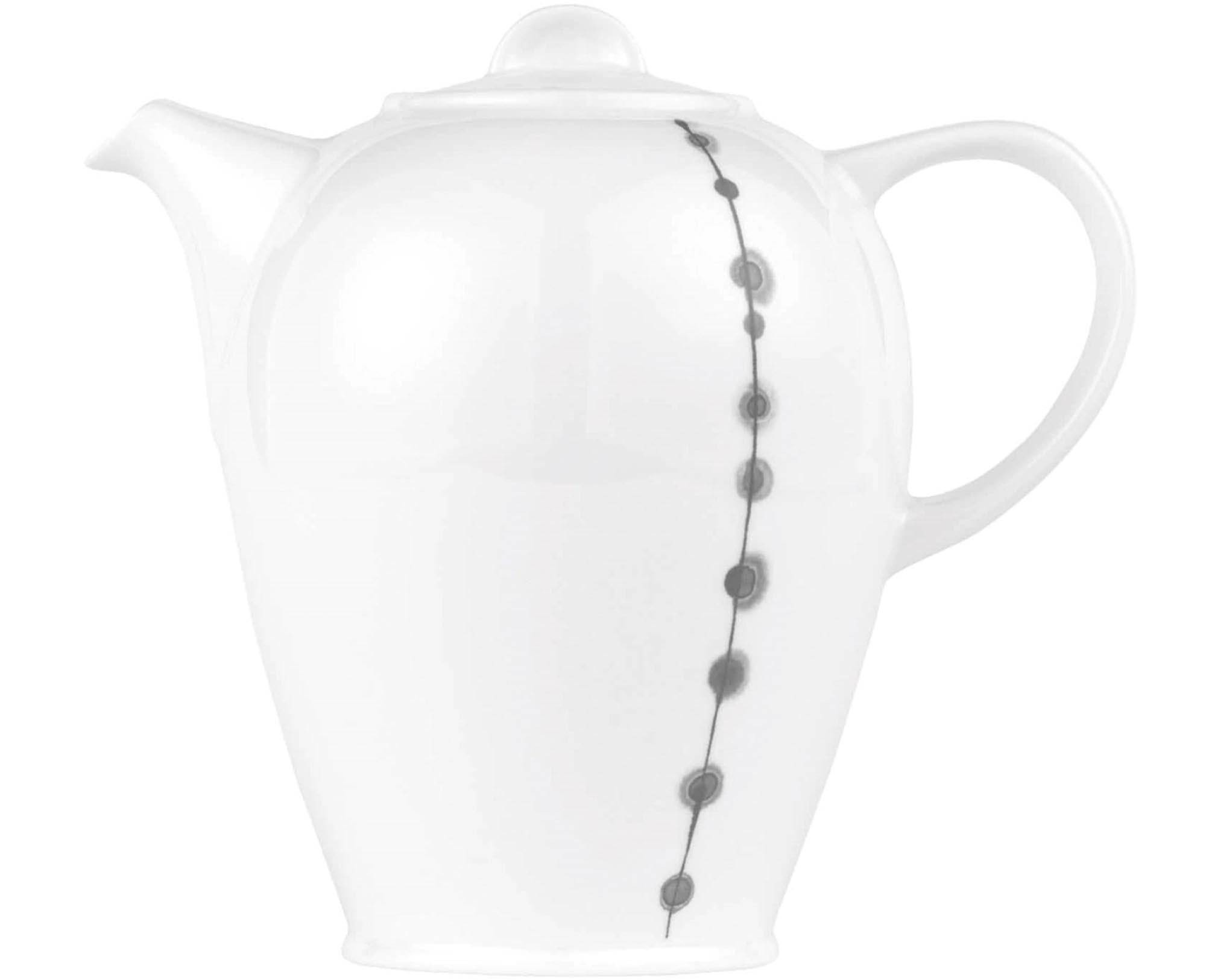 Eleganter Porzellan-Ersatzdeckel für Kaffeekanne 343.027.026: kratzfest, langlebig, perfekter Sitz, bewahrt Aroma.