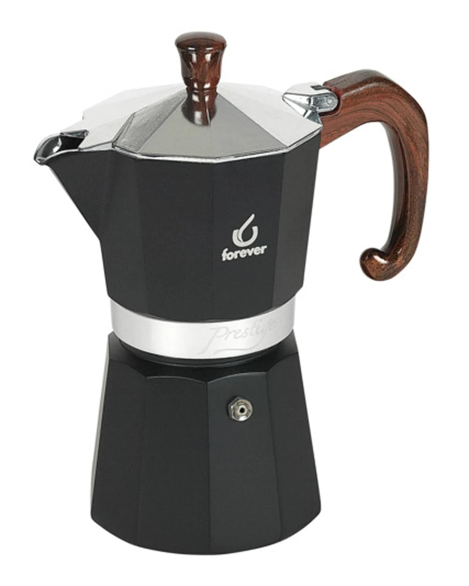 FOREVER Radica Prestige: Stilvoller 6-Tassen Espressokocher.