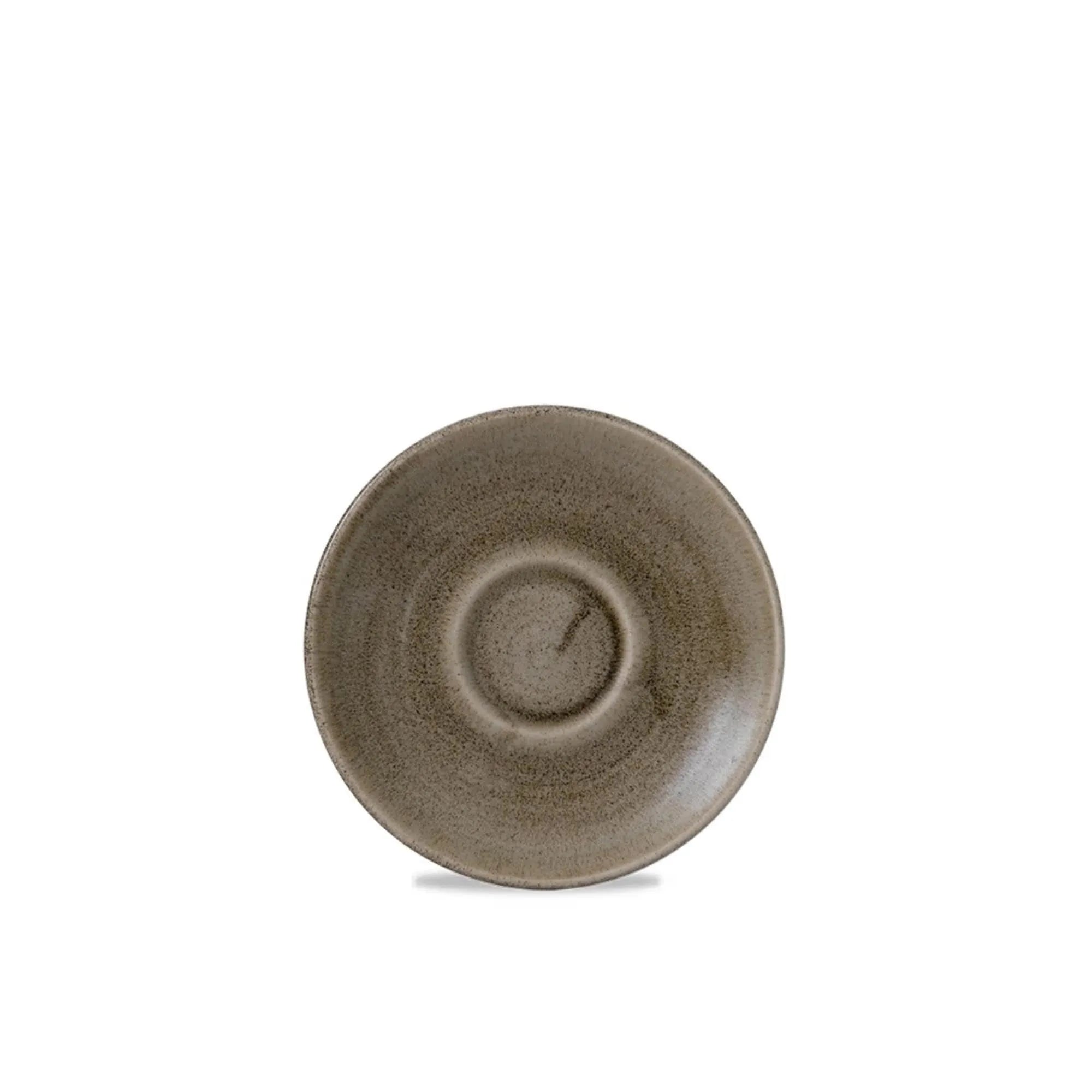 Stonecast Patina Antique Taupe Espresso Untere 11.8cm - KAQTU Design