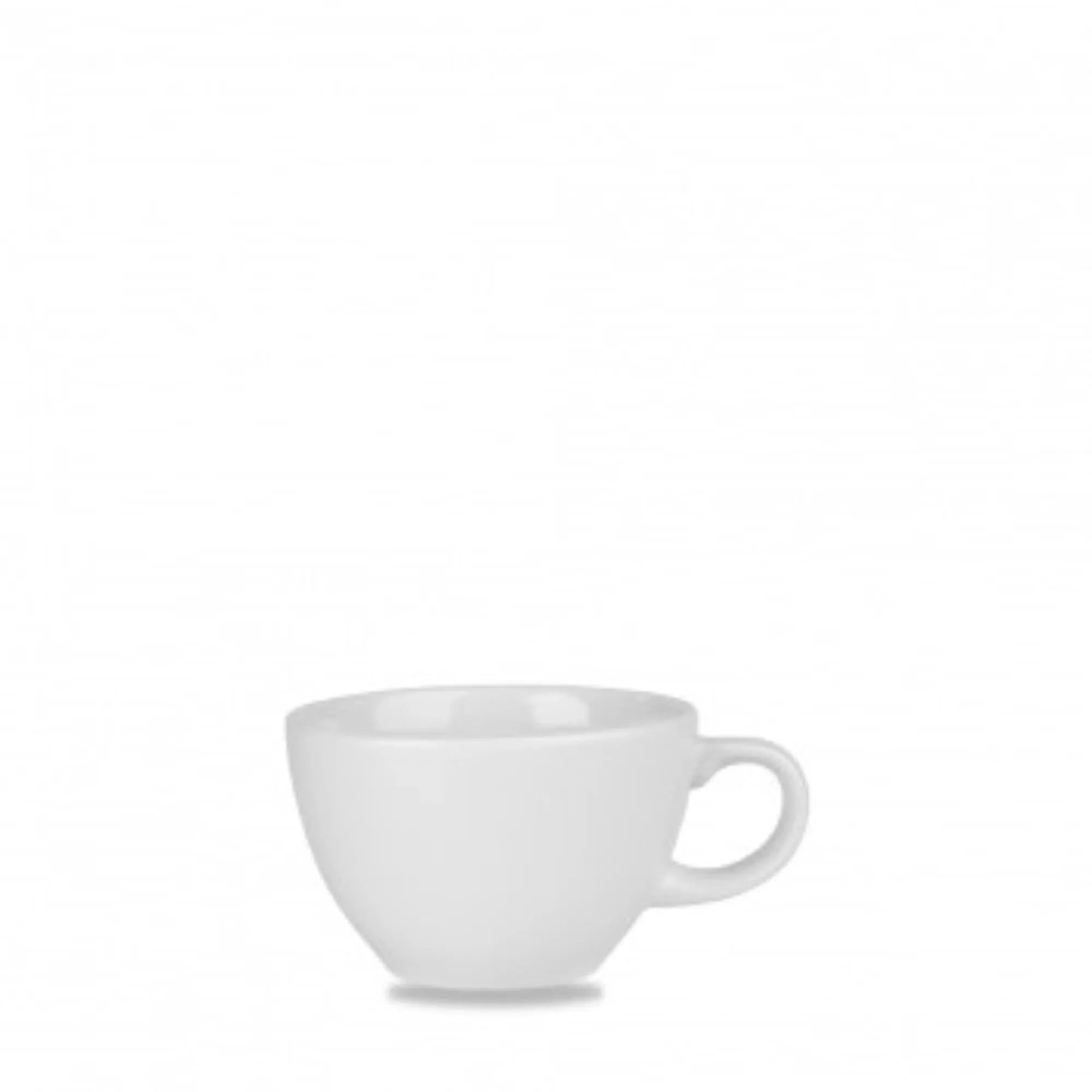 Profile White Tea Cup 22.7cl H 6.6cm - KAQTU Design