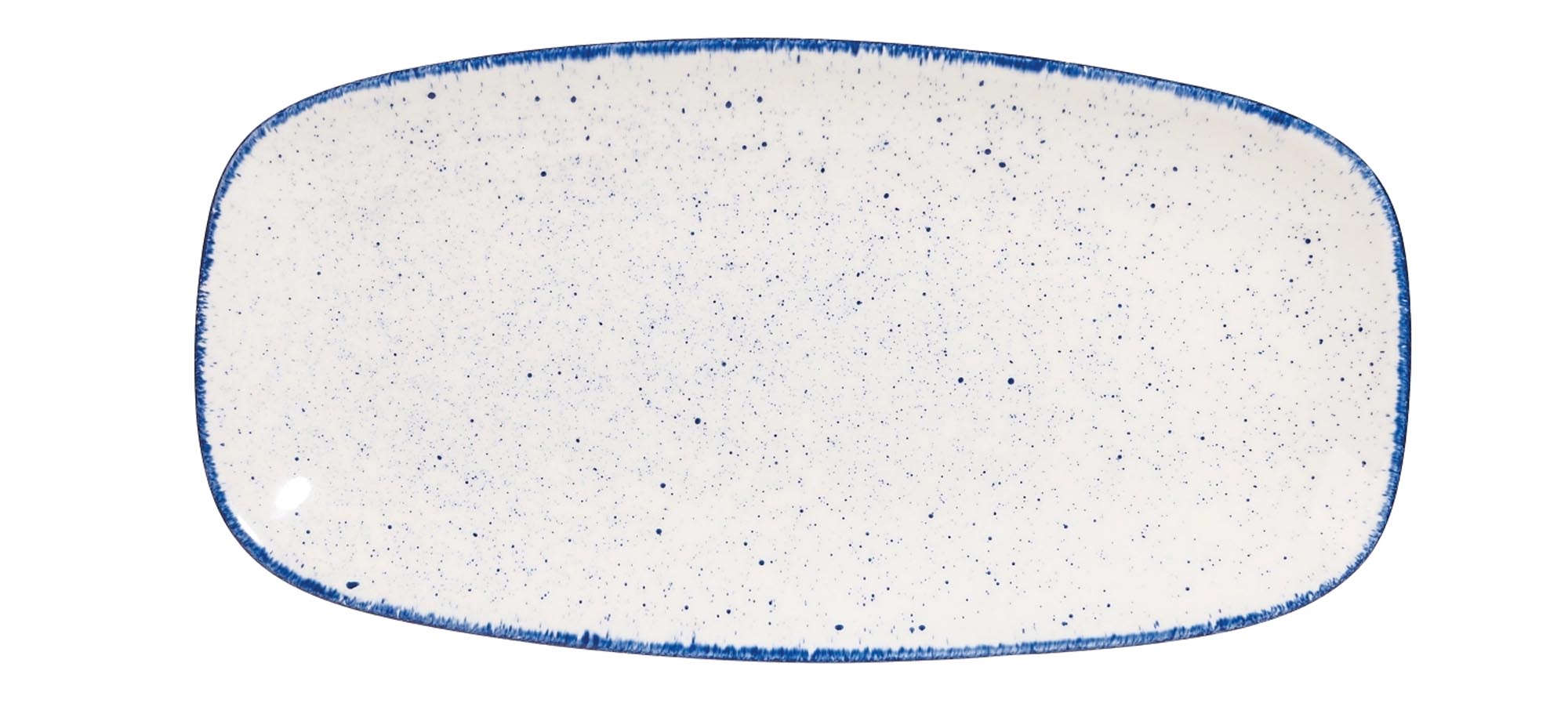 Entdecken Sie die Stonecast Hints Indigo Blue Platte von Churchill. Robustes Steingut, handgefertigt, spülmaschinenfest, ideal für Gastronomie und stilvolle Präsentation.