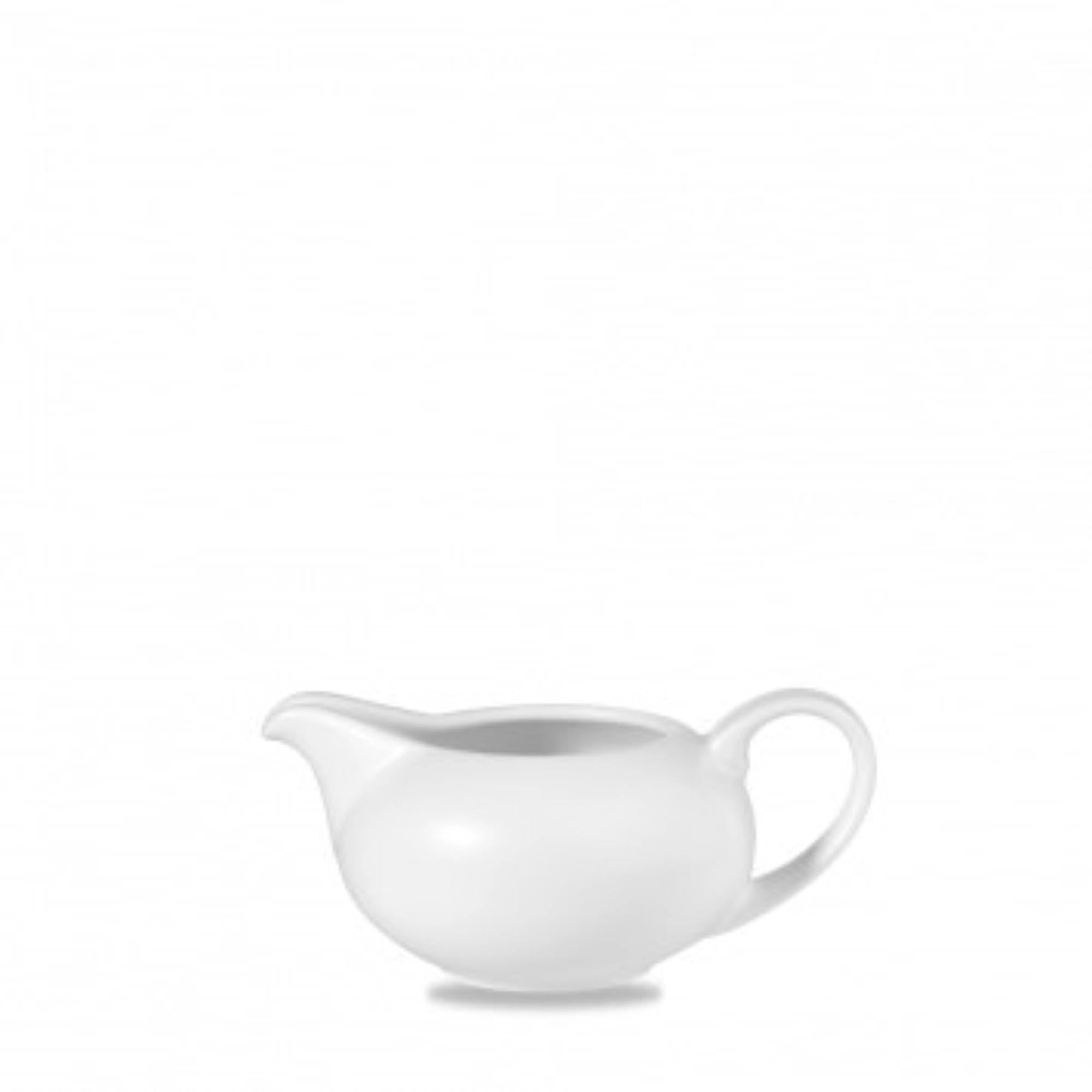 Eleganter 13.8cl Cremier aus langlebigem Porzellan, ideal für Sahne & Saucen. Spülmaschinenfest, zeitloses Design.