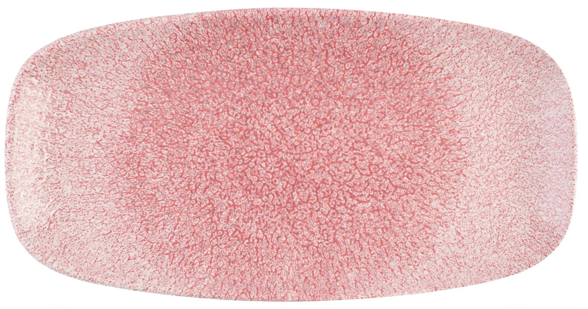 S.P. Raku Pink Quartz Chefs Oblong Platte 29.8X15.3cm - KAQTU Design