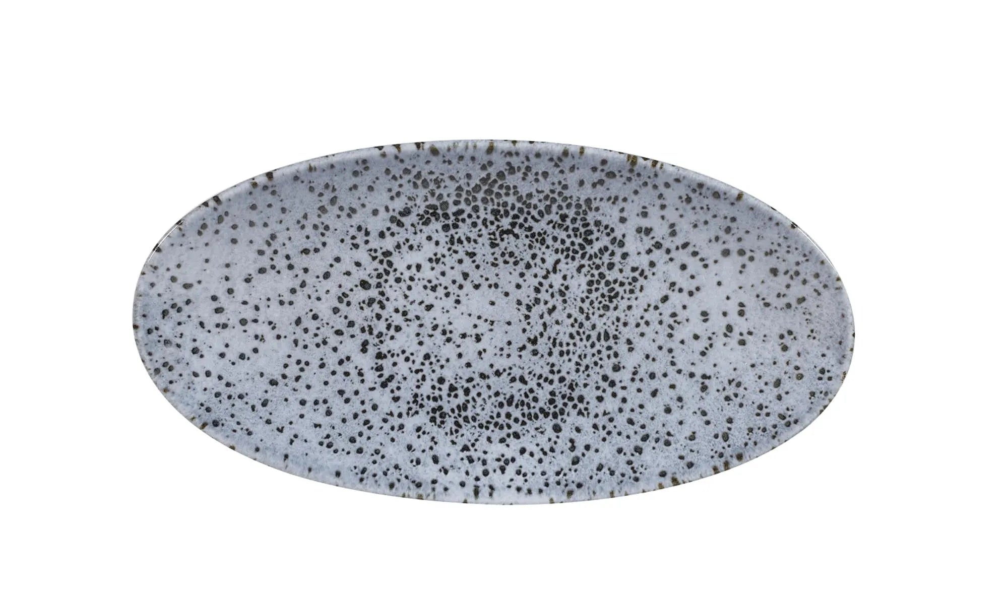 S.P. Mineral Blue Platte oval 29.9x15cm - KAQTU Design