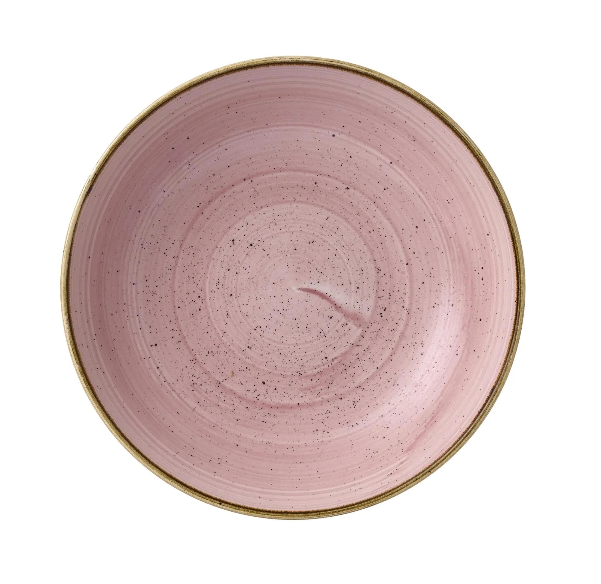 Stonecast Petal Pink Coupe Teller tief 24.8cm - KAQTU Design