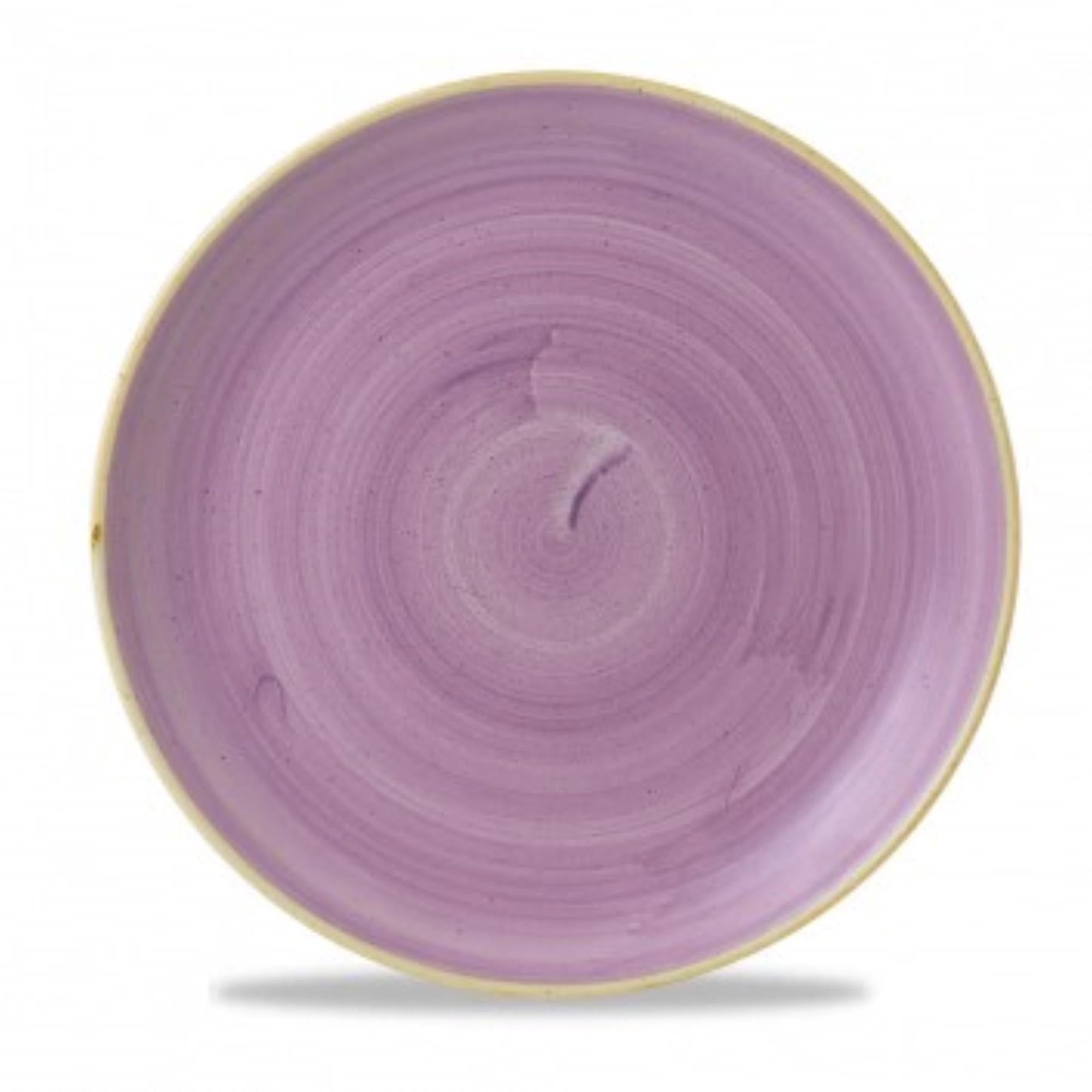 Entdecken Sie den eleganten Stonecast Lavender Teller von Churchill (28,8 cm) – ideal für Hauptgerichte, Salate und Desserts. Spülmaschinenfest und stilvoll!