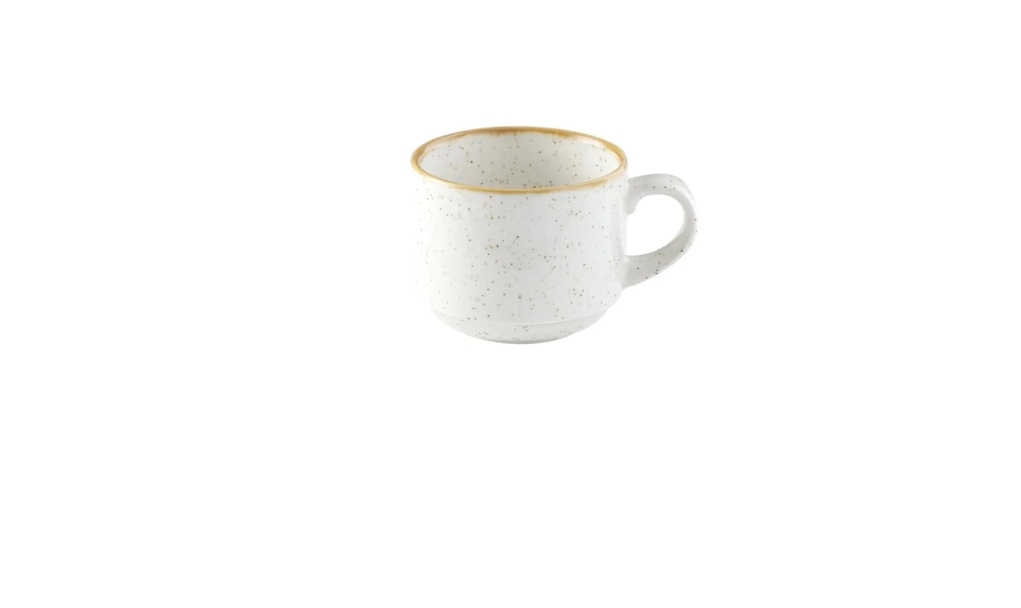 Stonecast Barley White Stapeltasse 22cl 8.5cm H7cm - KAQTU Design