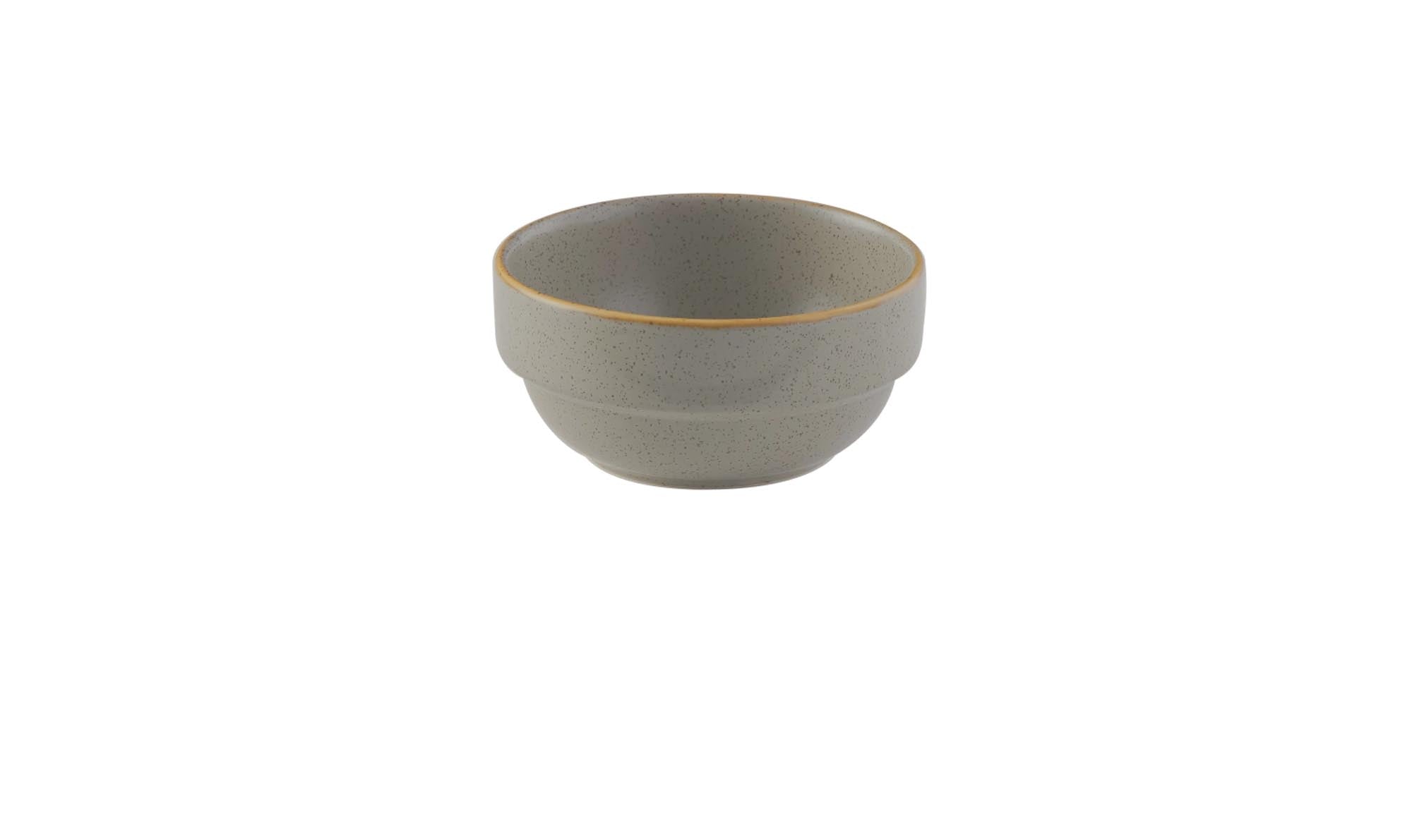 Stonecast Peppercorn Grey Stapelschüssel 36cl 11.5cm H5.5cm