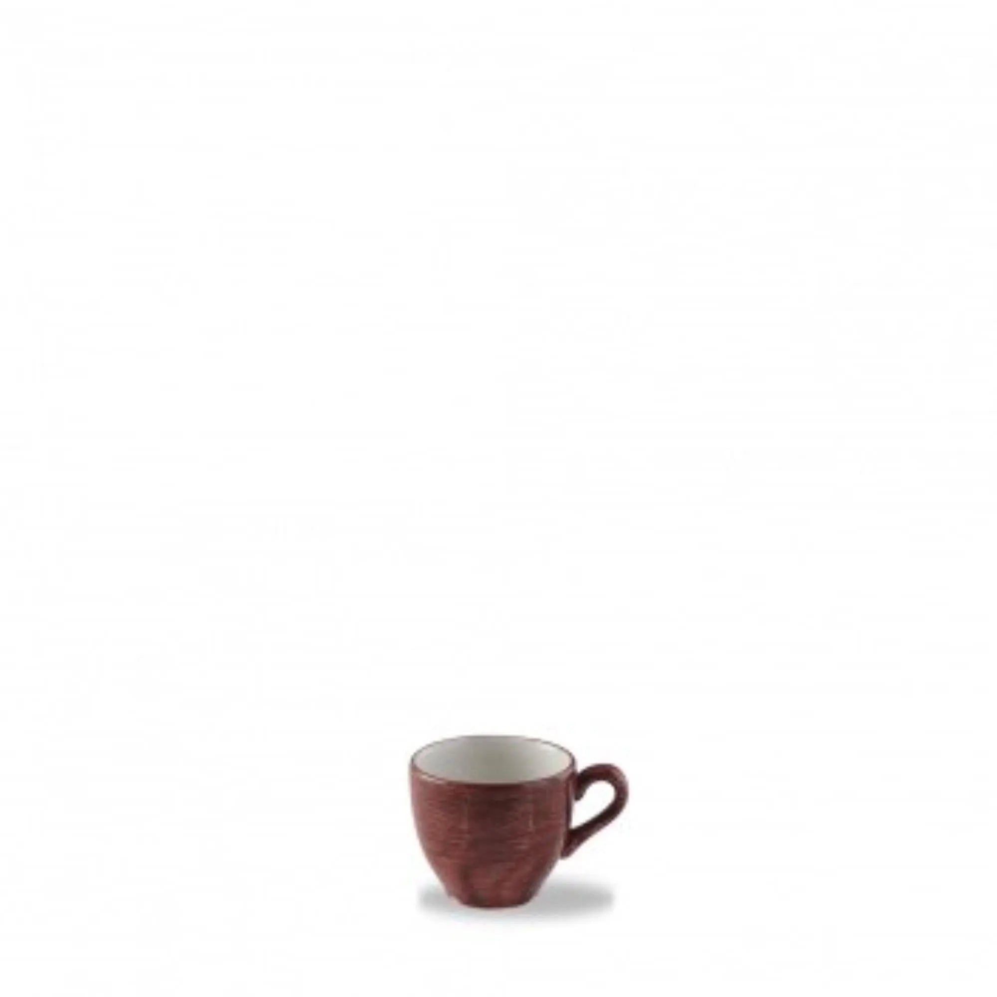 Stonecast Patina Red Rust Espressotasse 10cl 6.5cm H5.5cm - KAQTU Design