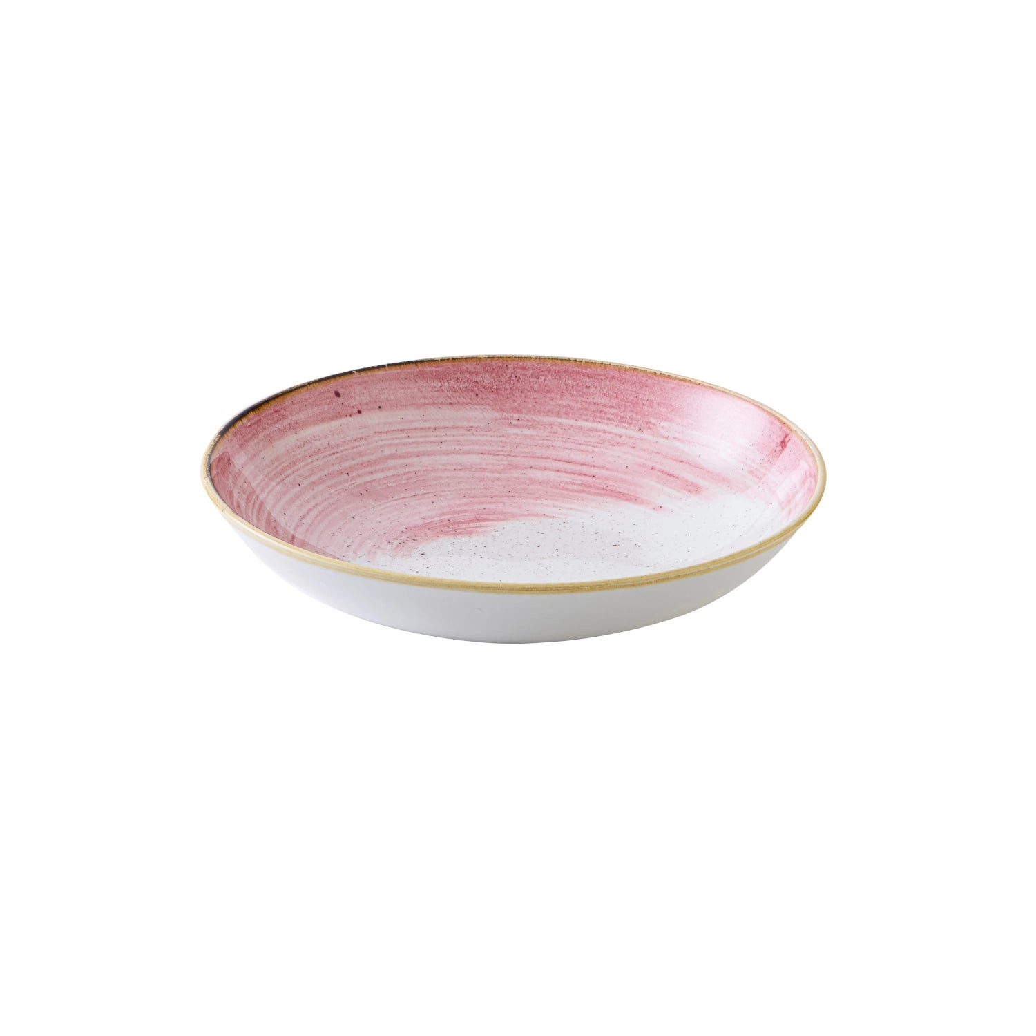 Erleben Sie den eleganten Stonecast Accents Pink Coupe Teller tief von Churchill. Ideal für stilvolle Anlässe, robust und pflegeleicht.
