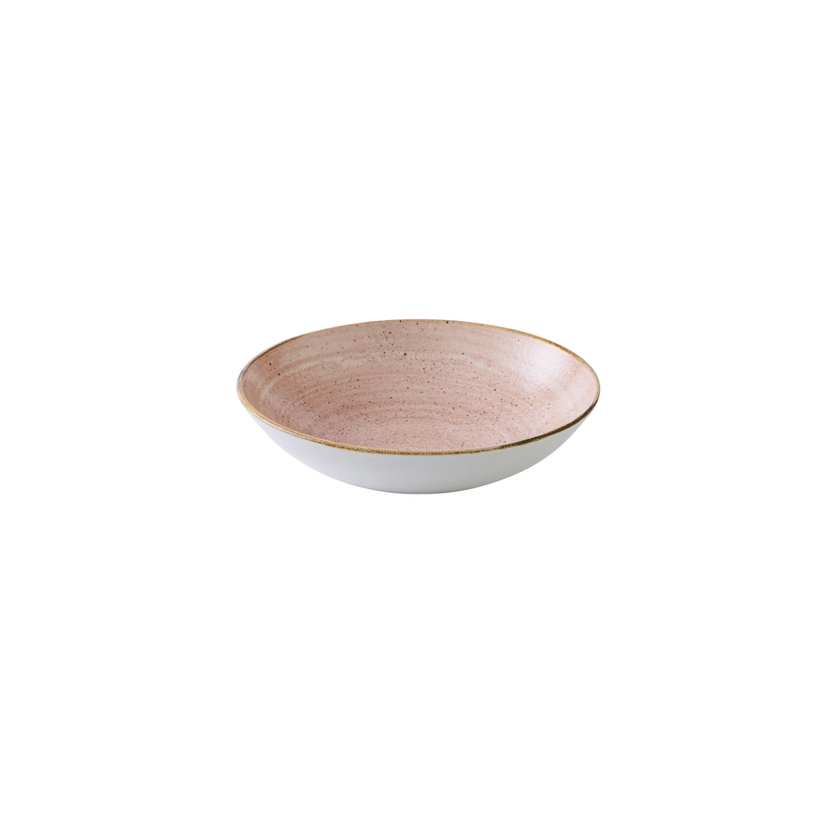 Stonecast Raw Terracotta Coupe Teller tief 18.2cm, 42.6cl in Orange präsentiert im Onlineshop von KAQTU Design AG. Teller ist von Churchill