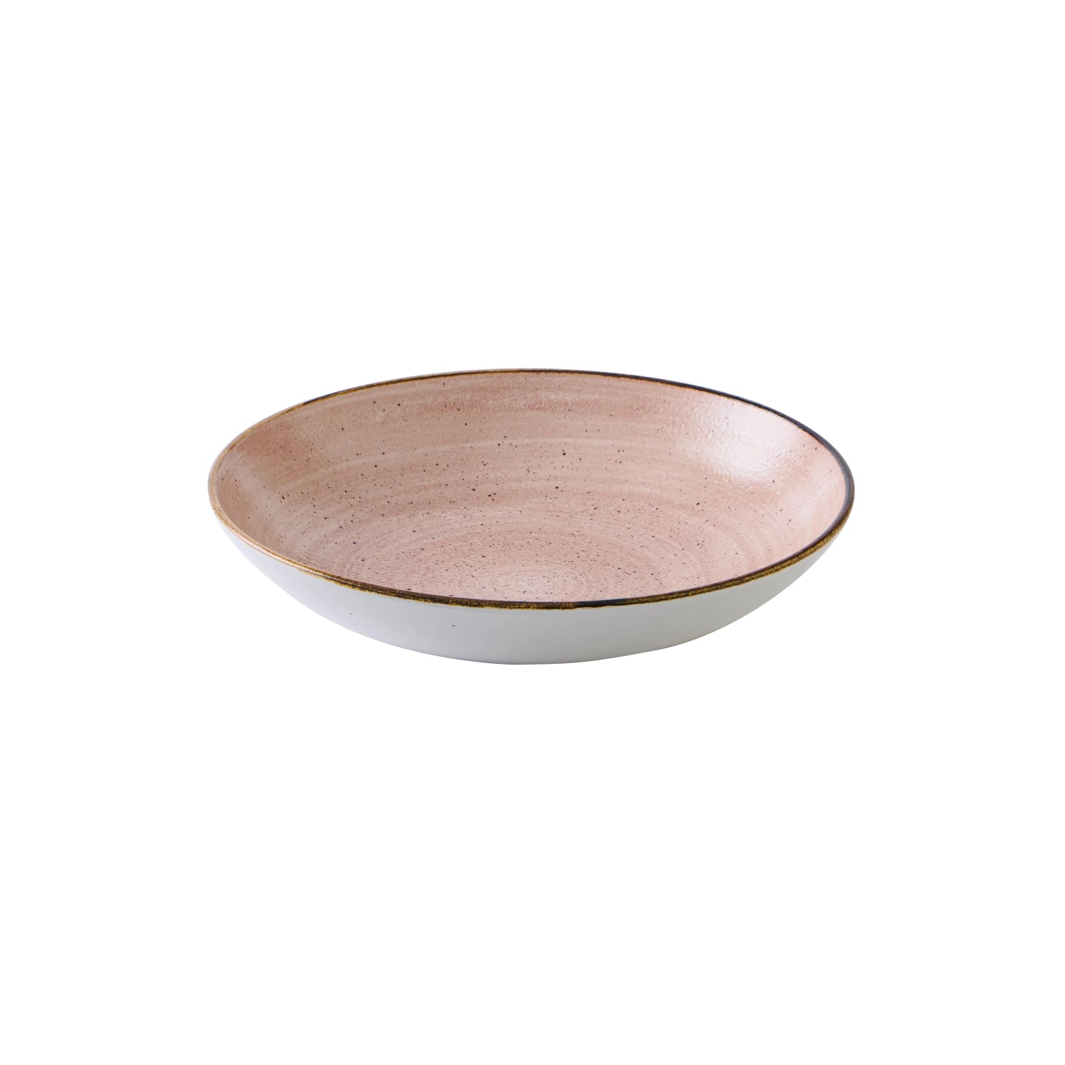 Erleben Sie den Stonecast Raw Terracotta K Coupe Teller von Churchill. 24.8 cm, tief, ideal für Suppen und Eintöpfe, robust und stilvoll.
