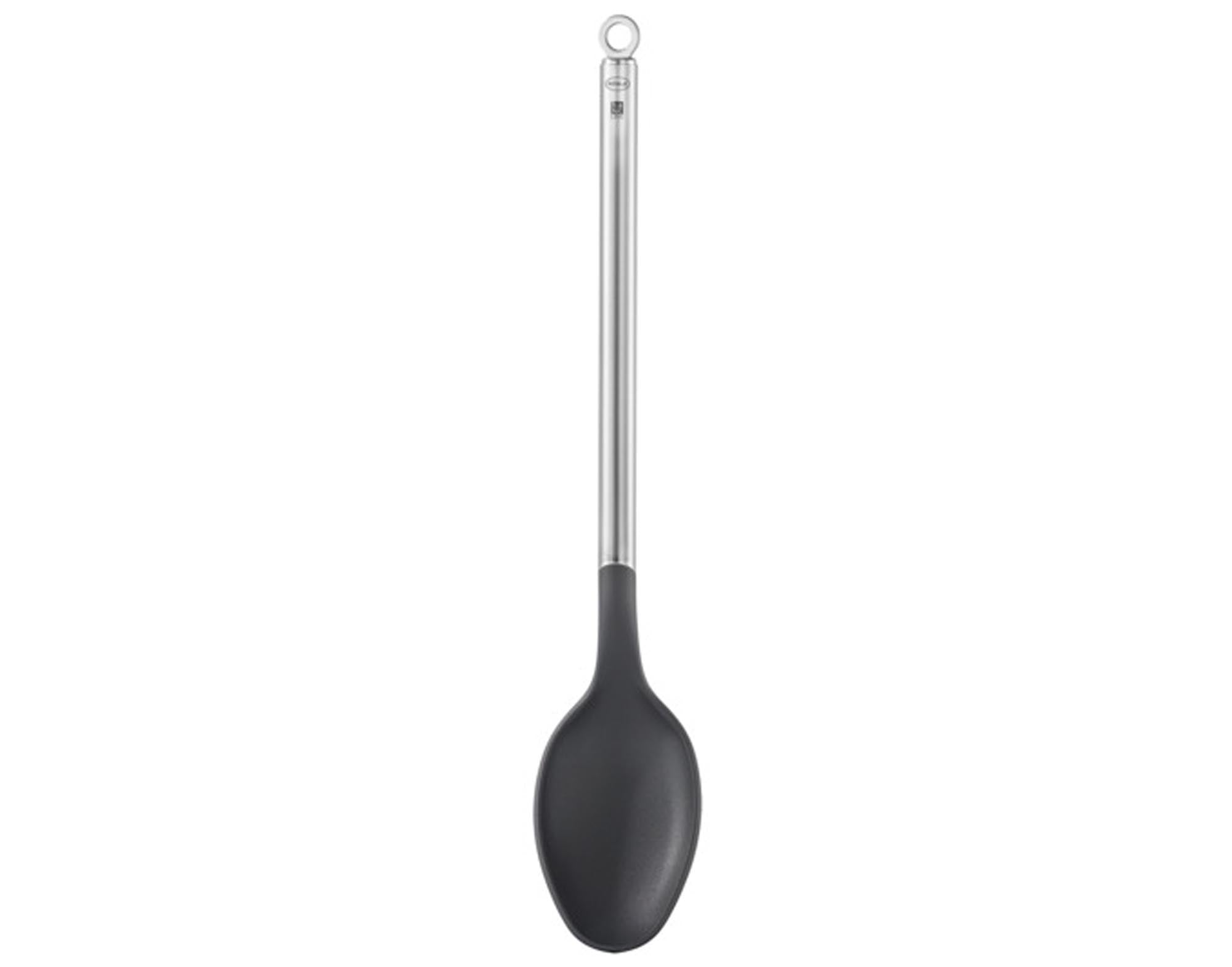 Entdecken Sie den RÖSLE Giesslöffel Basic Line 32 cm aus Edelstahl – langlebig, hygienisch und perfekt für Suppen und Saucen. Spülmaschinenfest!