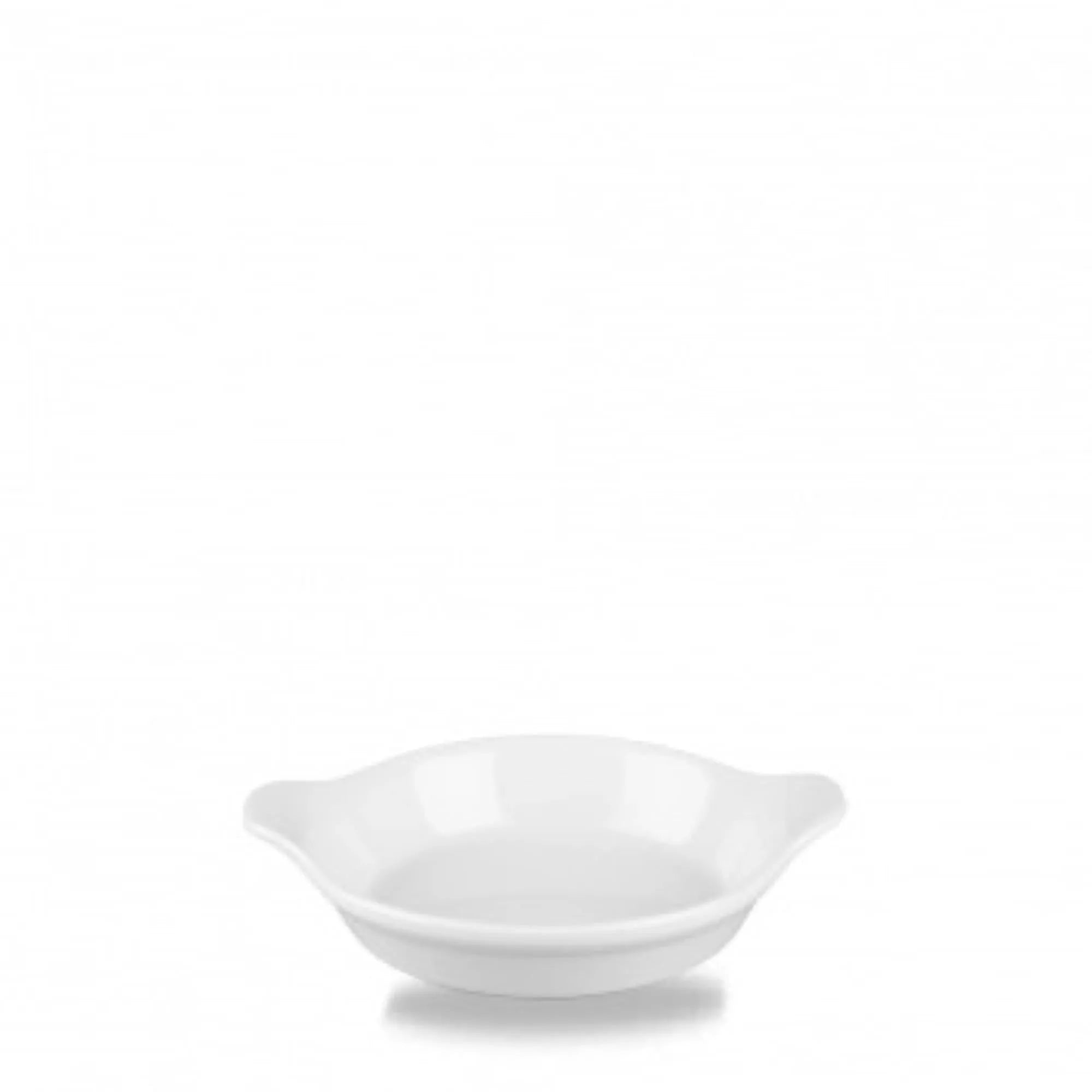 Cookware White Mini runde Schale mit Ohren 12.5x15.2cm 18cl - KAQTU Design