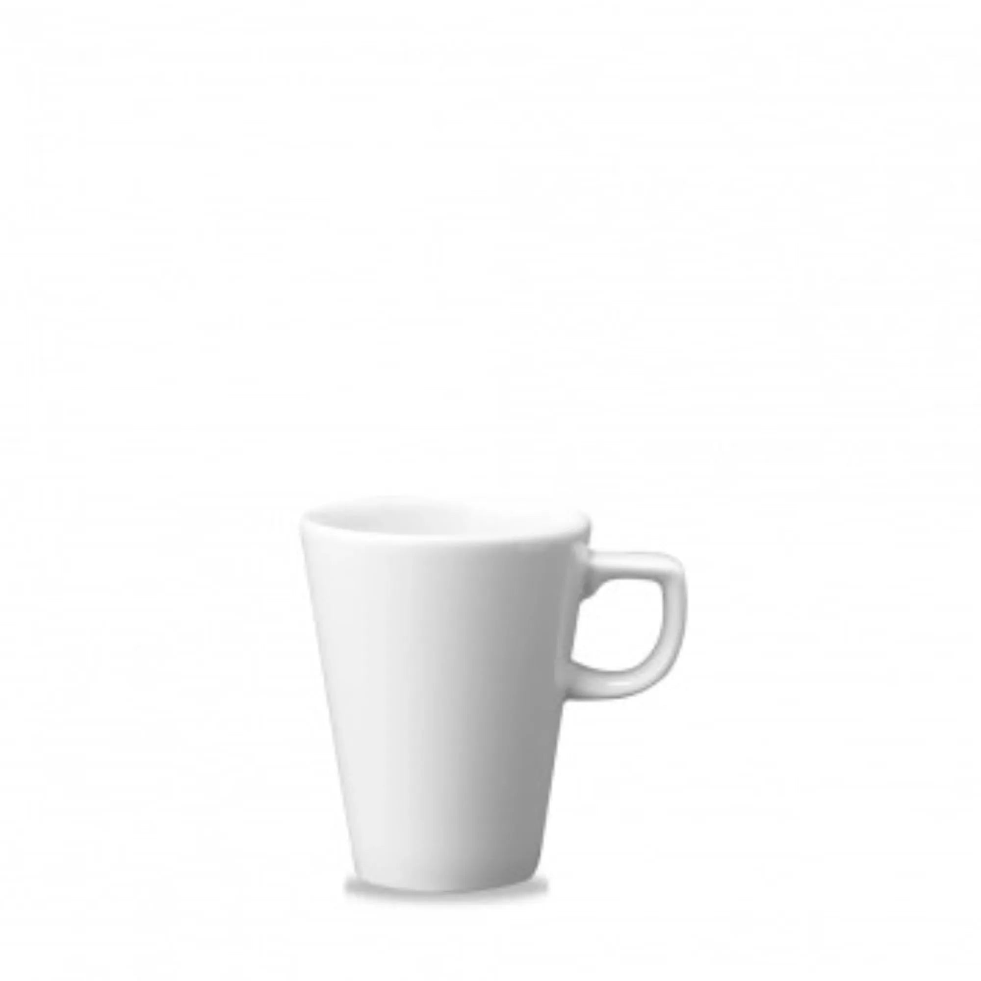 Latte White Cafe Latte Becher 34cl H11cm, D9cm - KAQTU Design