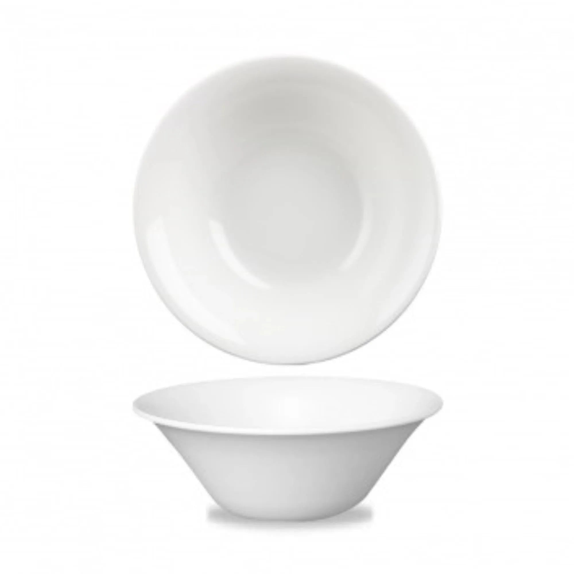 Mediterranean White Salat Schüssel 21.3cm 80cl - KAQTU Design