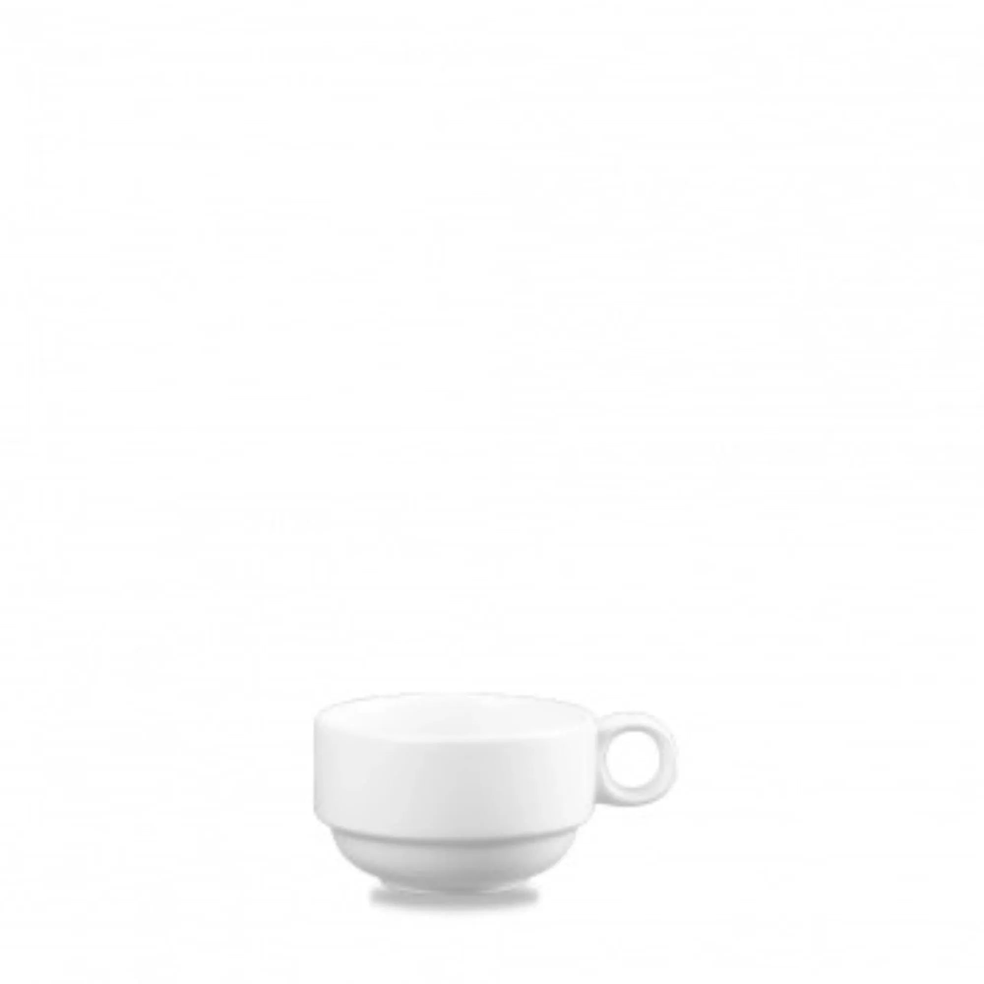 Profile White Tasse stapelbar 11cl H5cm, D7.4cm - KAQTU Design