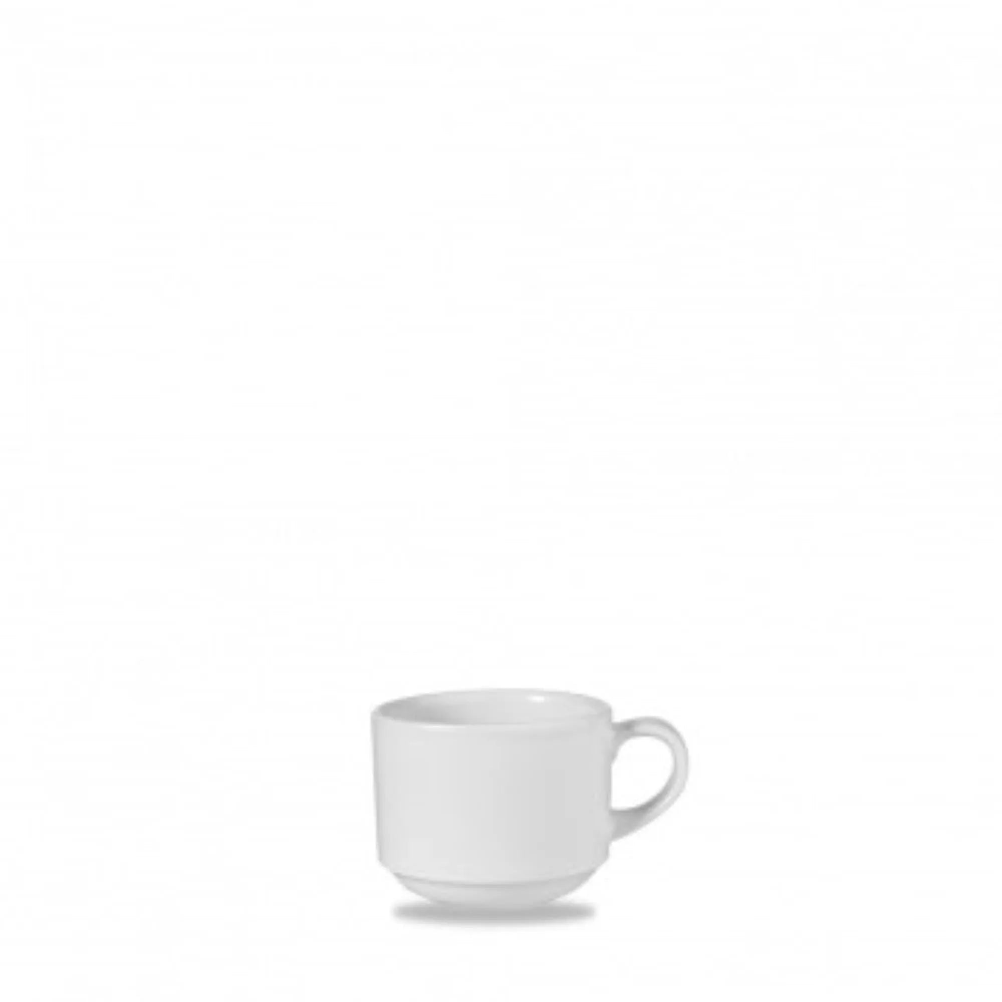 Profile White Tasse stapelbar 9cl H5.3cm, D6cm - KAQTU Design