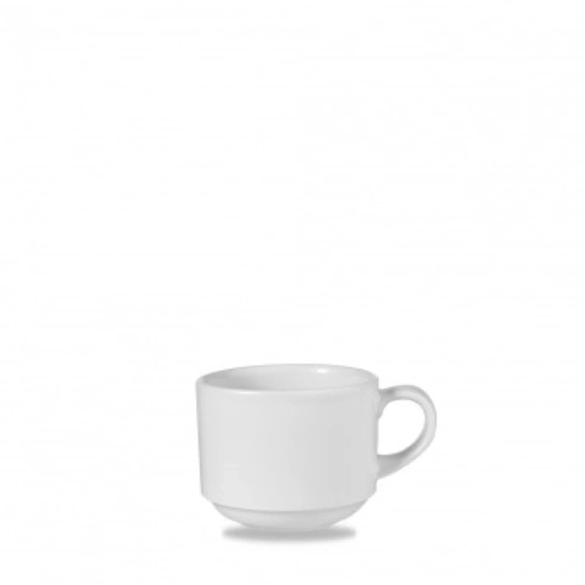 Profile White Tasse stapelbar 22cl H7cm, D8.5cm - KAQTU Design