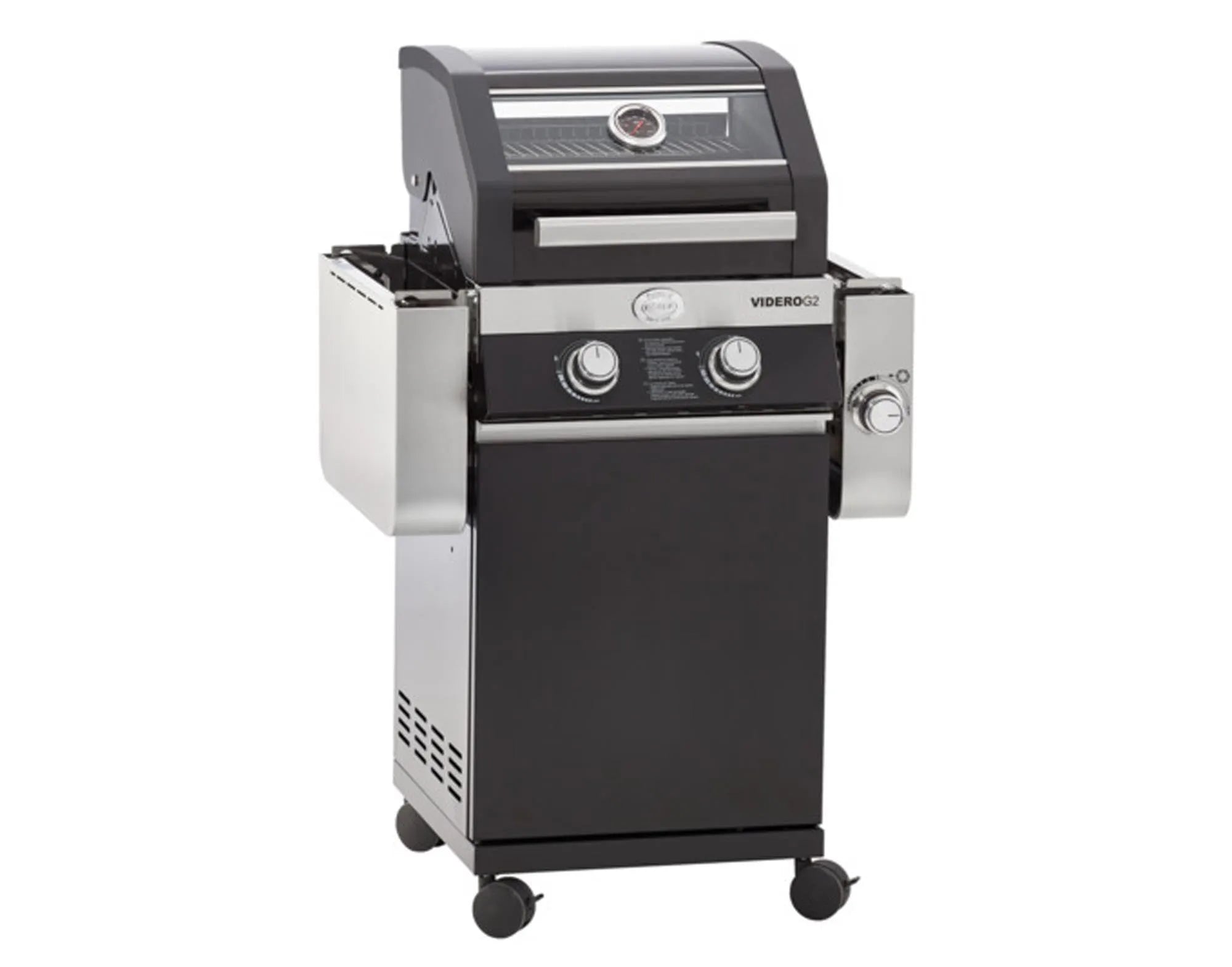 Gasgrill Station Videro G2 sw in  präsentiert im Onlineshop von KAQTU Design AG. Grill ist von Rösle