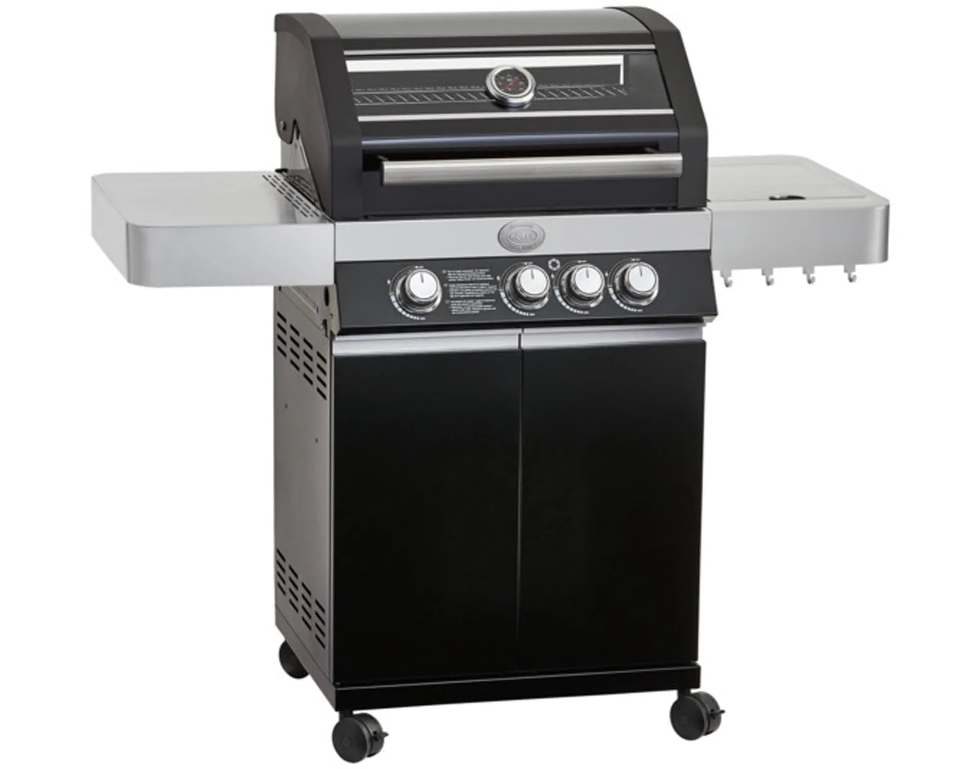 Gasgrill Station Videro G3 sw in  präsentiert im Onlineshop von KAQTU Design AG. Grill ist von Rösle