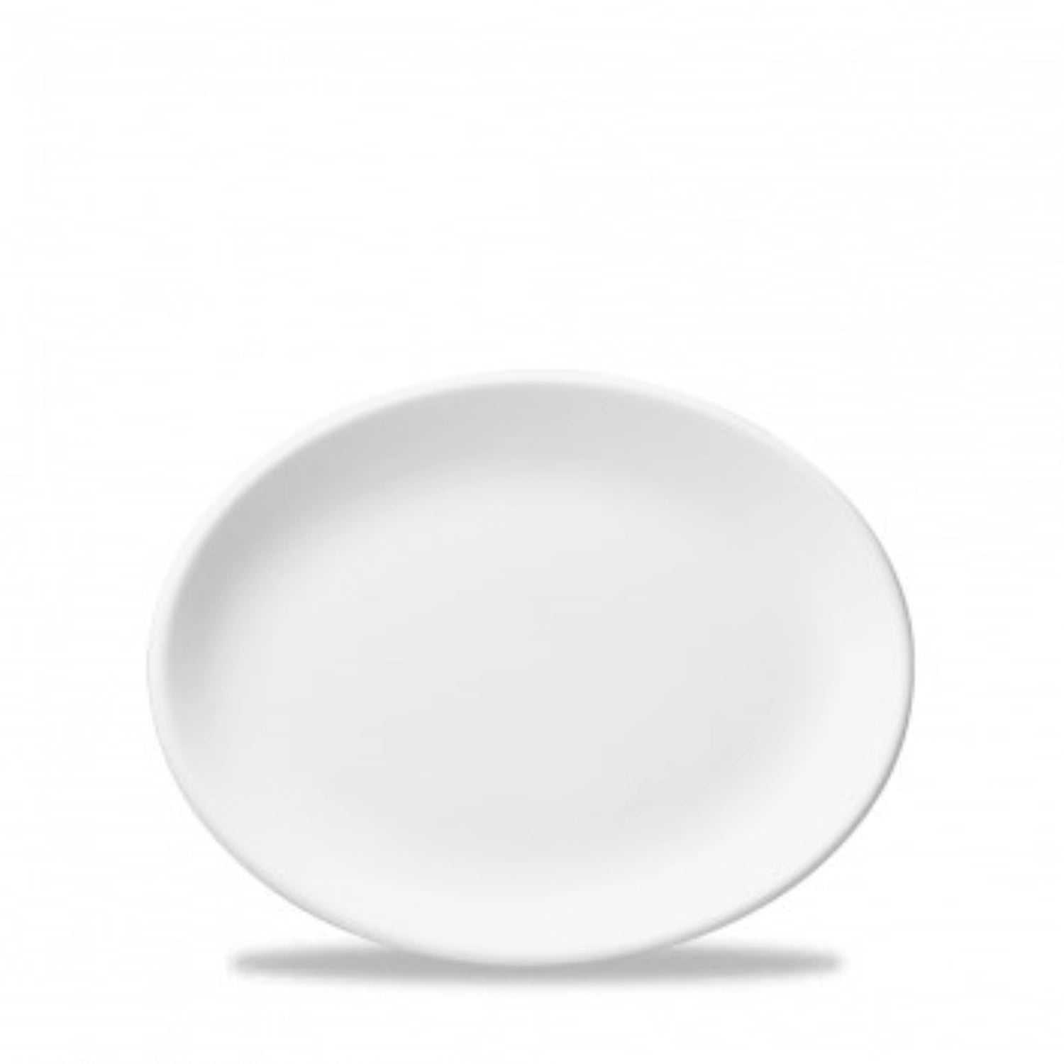 Whiteware White oval plate/serving platter 25.4cm