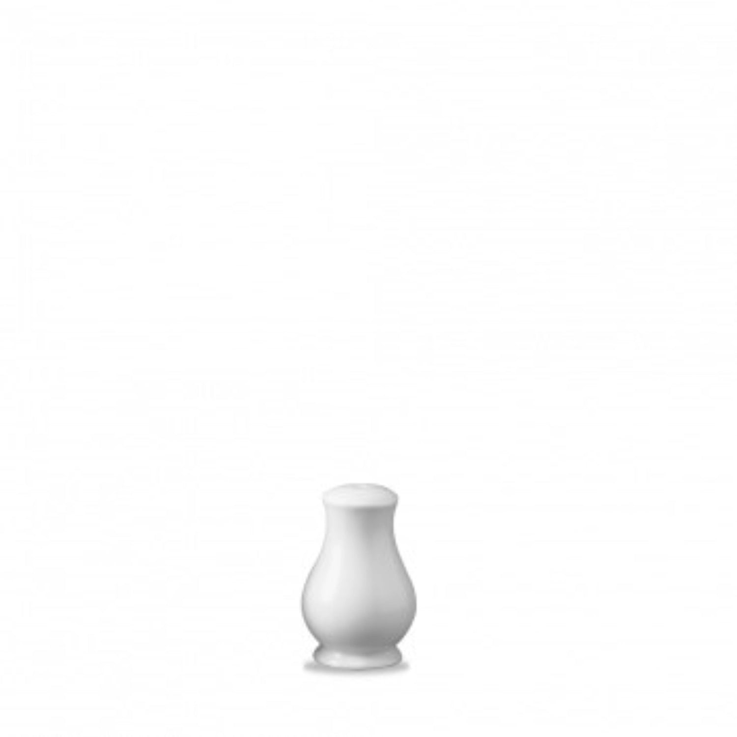 Whiteware White Sandringham Salt 8.4cm