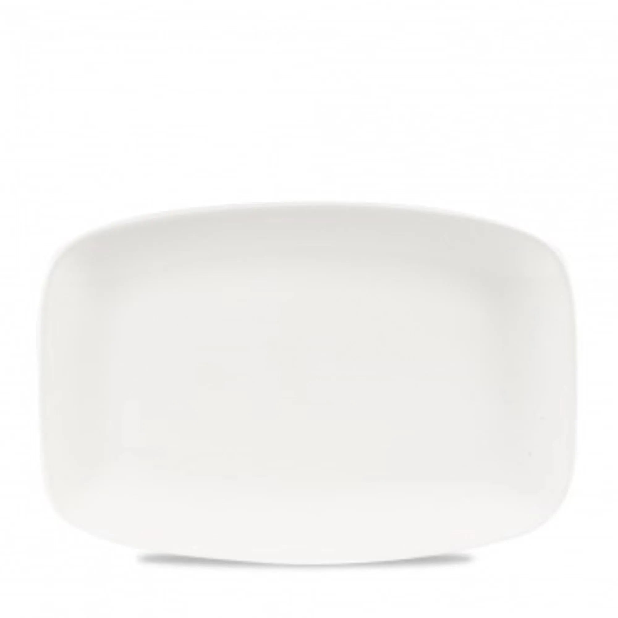 X Squared White Chef's Oblong Platte 19.9x30cm - KAQTU Design