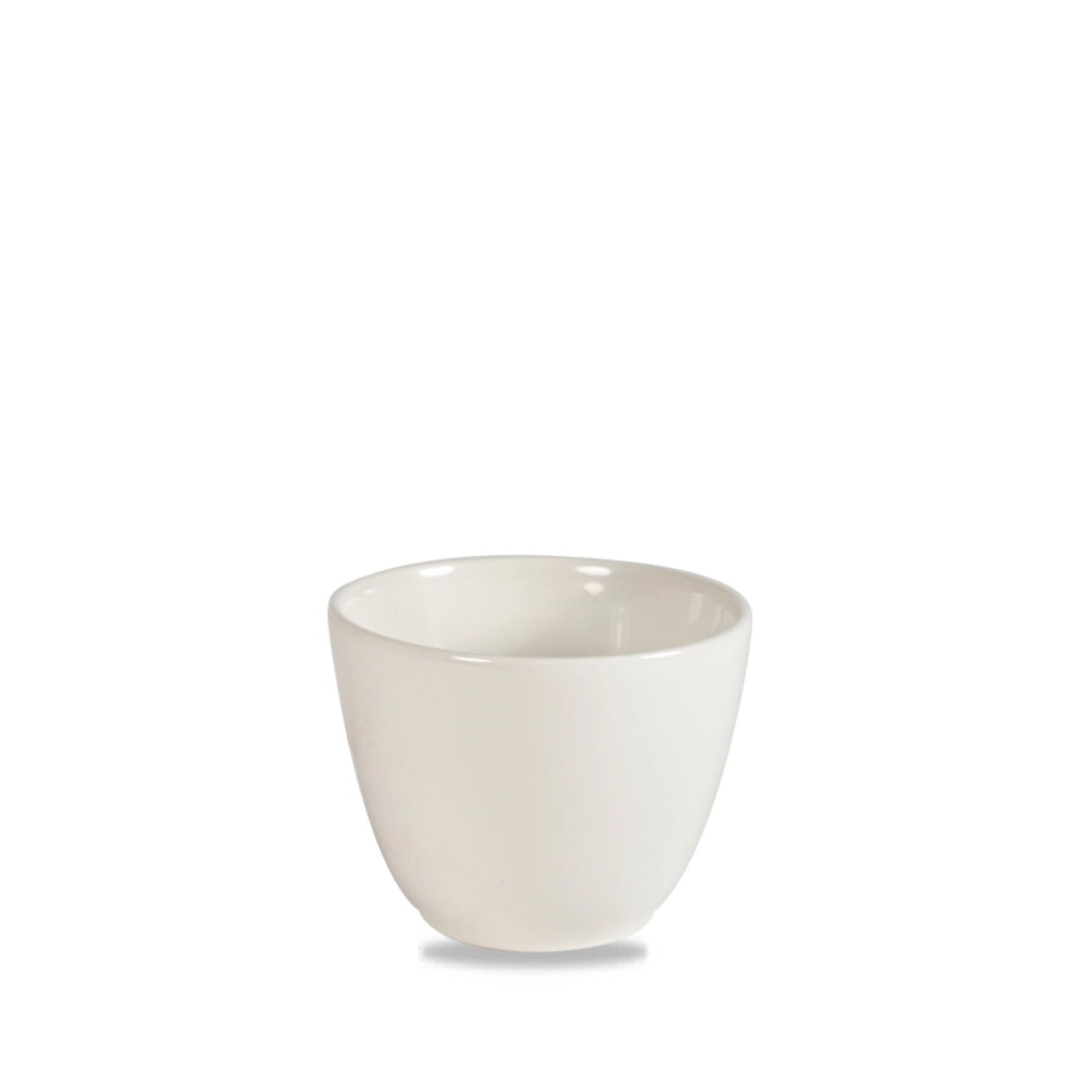 Elegante weiße Tasse von Churchill mit 10 cm Höhe und 29 cl Volumen, perfekt für Kaffee oder Tee und vielseitig einsetzbar.